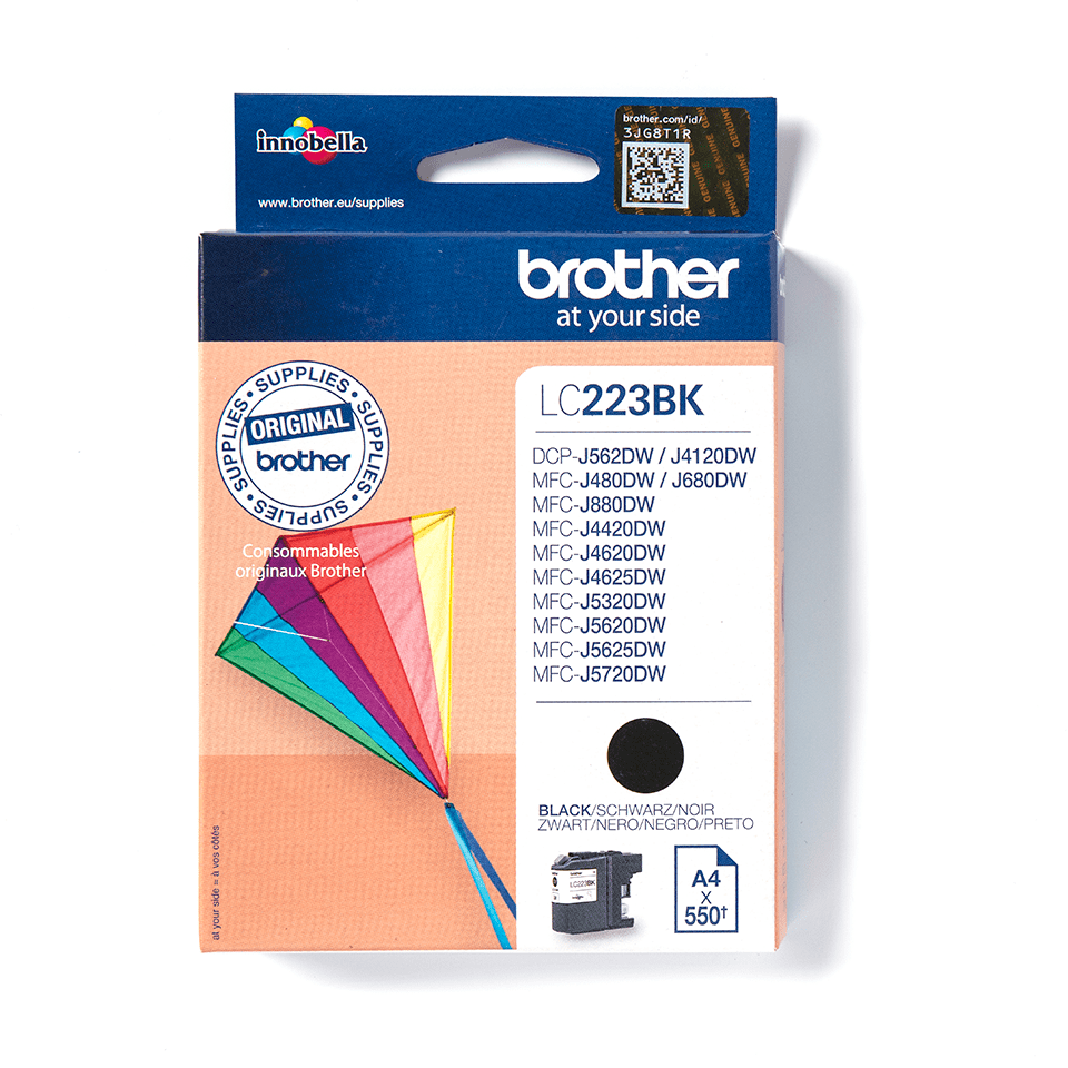 brother LC-223BK schwarz Druckerpatrone