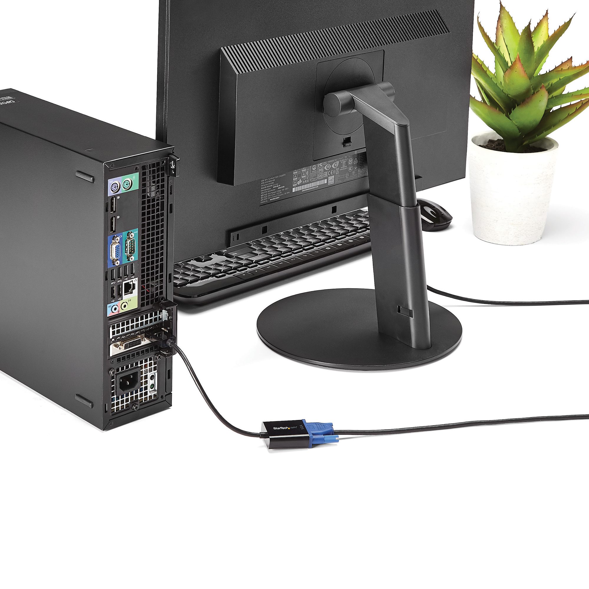 DISPLAYPORT 1.2 TO VGA ADAPTER .
