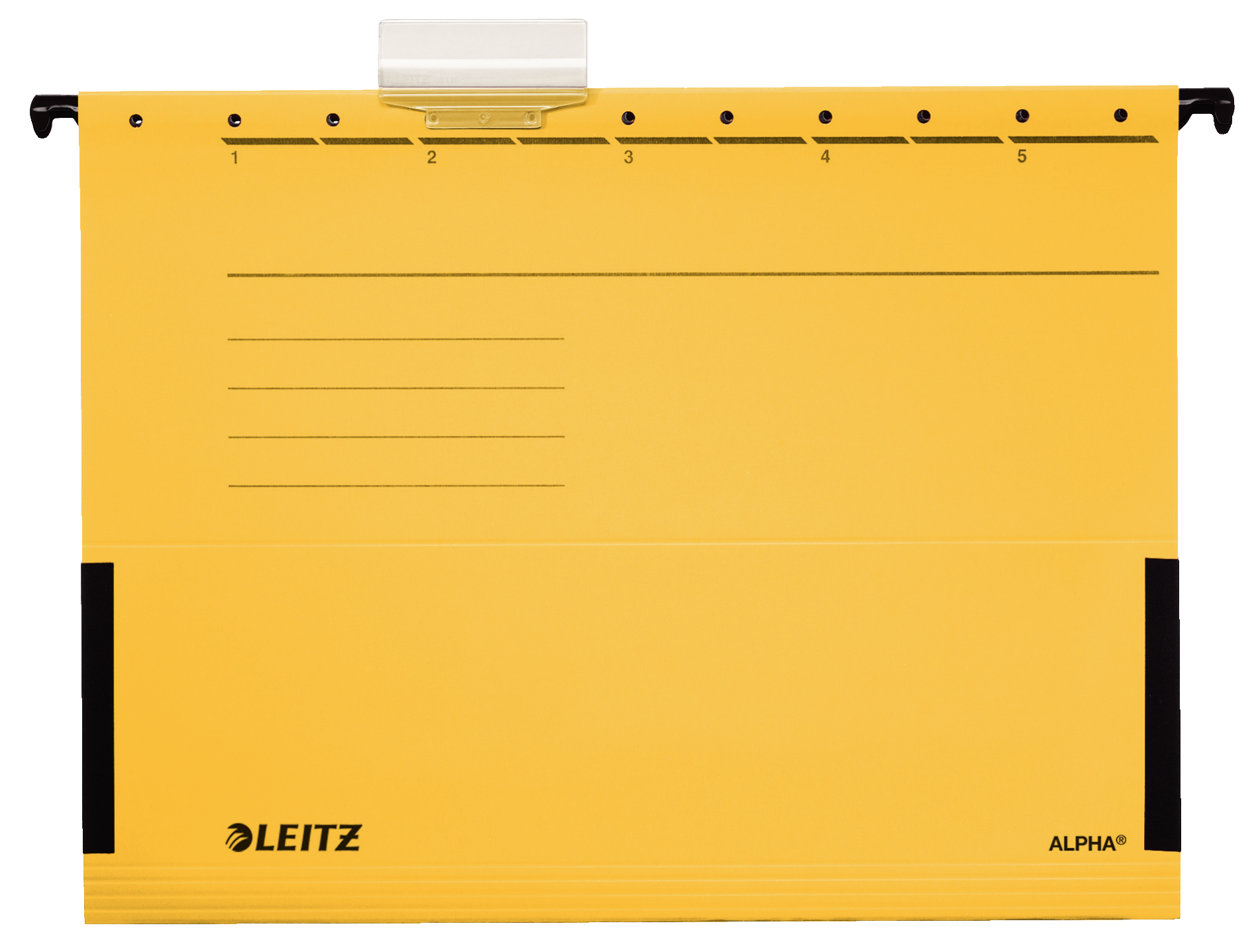 LEITZ Hängetaschen ALPHA® 1986 gelb, 5 St.