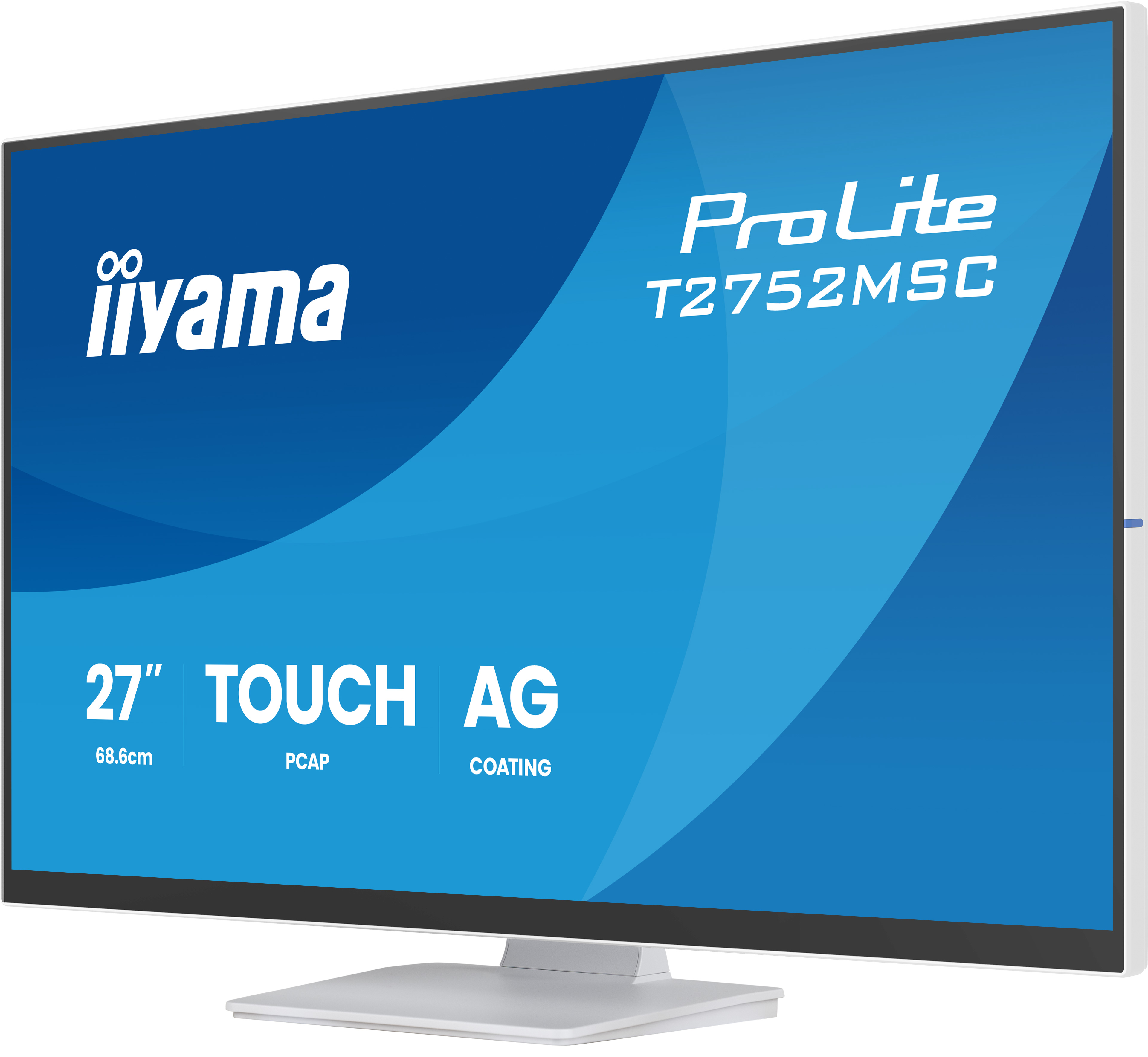 IIYAMA 68.6cm (27) T2752MSC-W1AG 16:9 Touch HDMI+DP+2xUSB