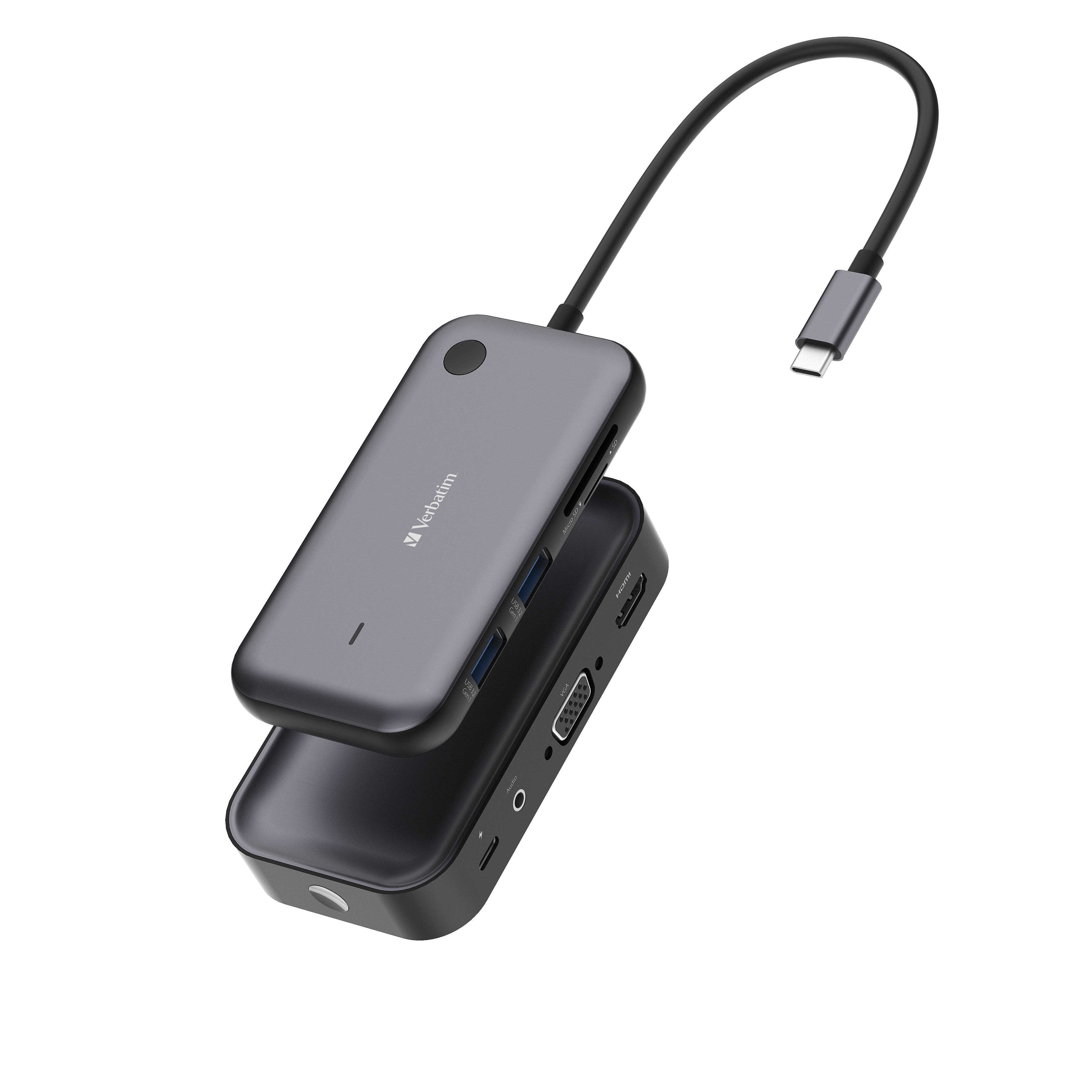 Verbatim Share My Screen USB-C Wirel.Displ.Ad. 1080P/Hub 32146