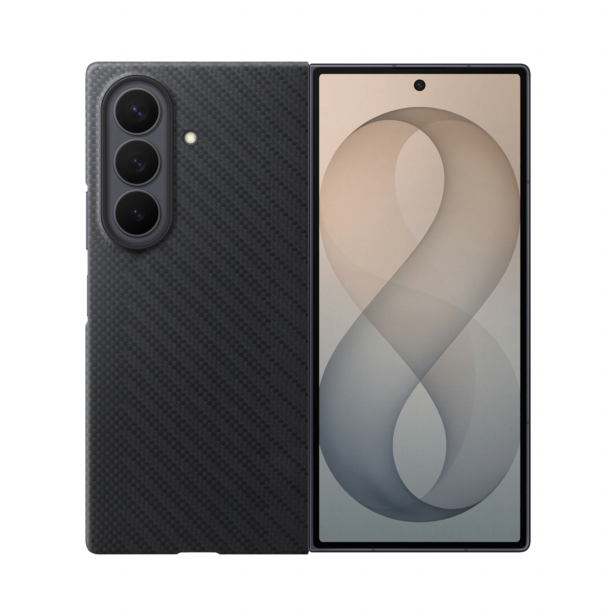 SAMSUNG Carbon Magnet Case für Galaxy Z Fold8 Ultra Black