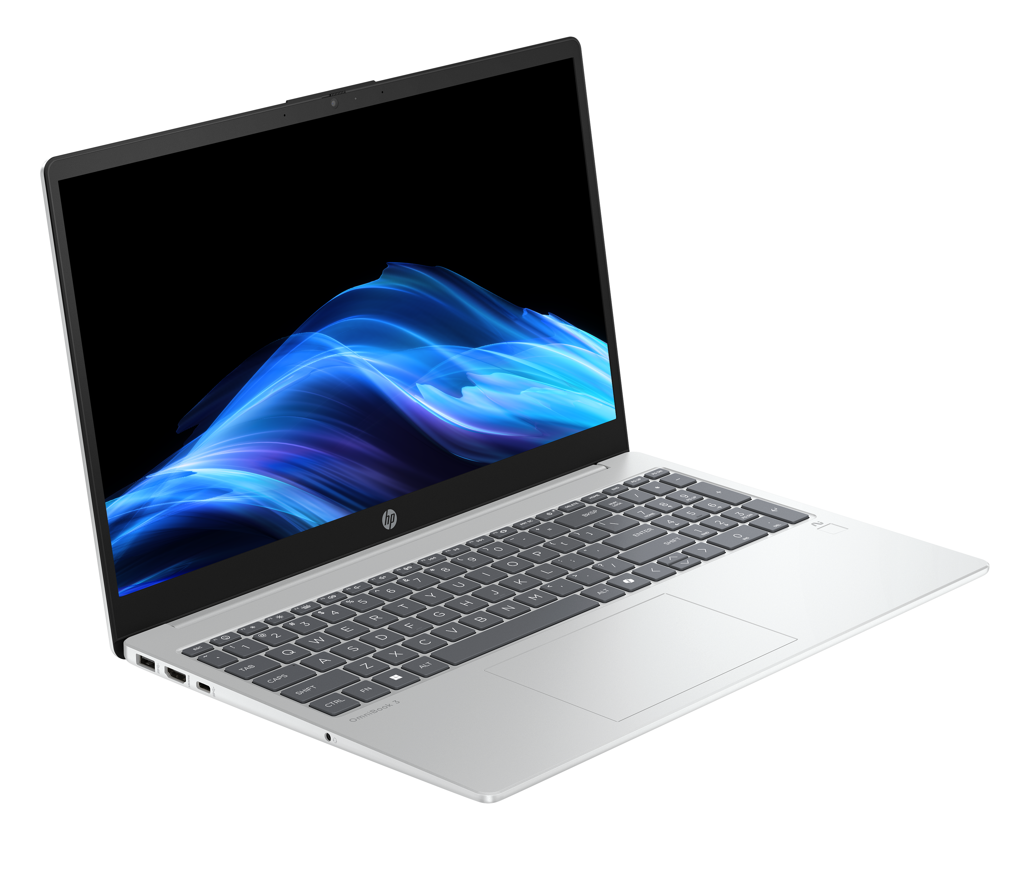 HP OmniBook 3 NG 15-fn0655ng Laptop 39,6 cm (15,6 Zoll), 16 GB RAM, 1 TB SSD, AMD Ryzen™ AI 5 340