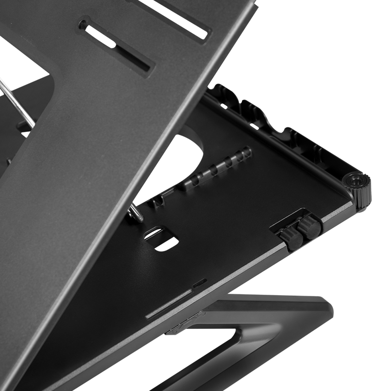 Logilink Notebook Ständer mit Smartphone-Halterungen,10-16
