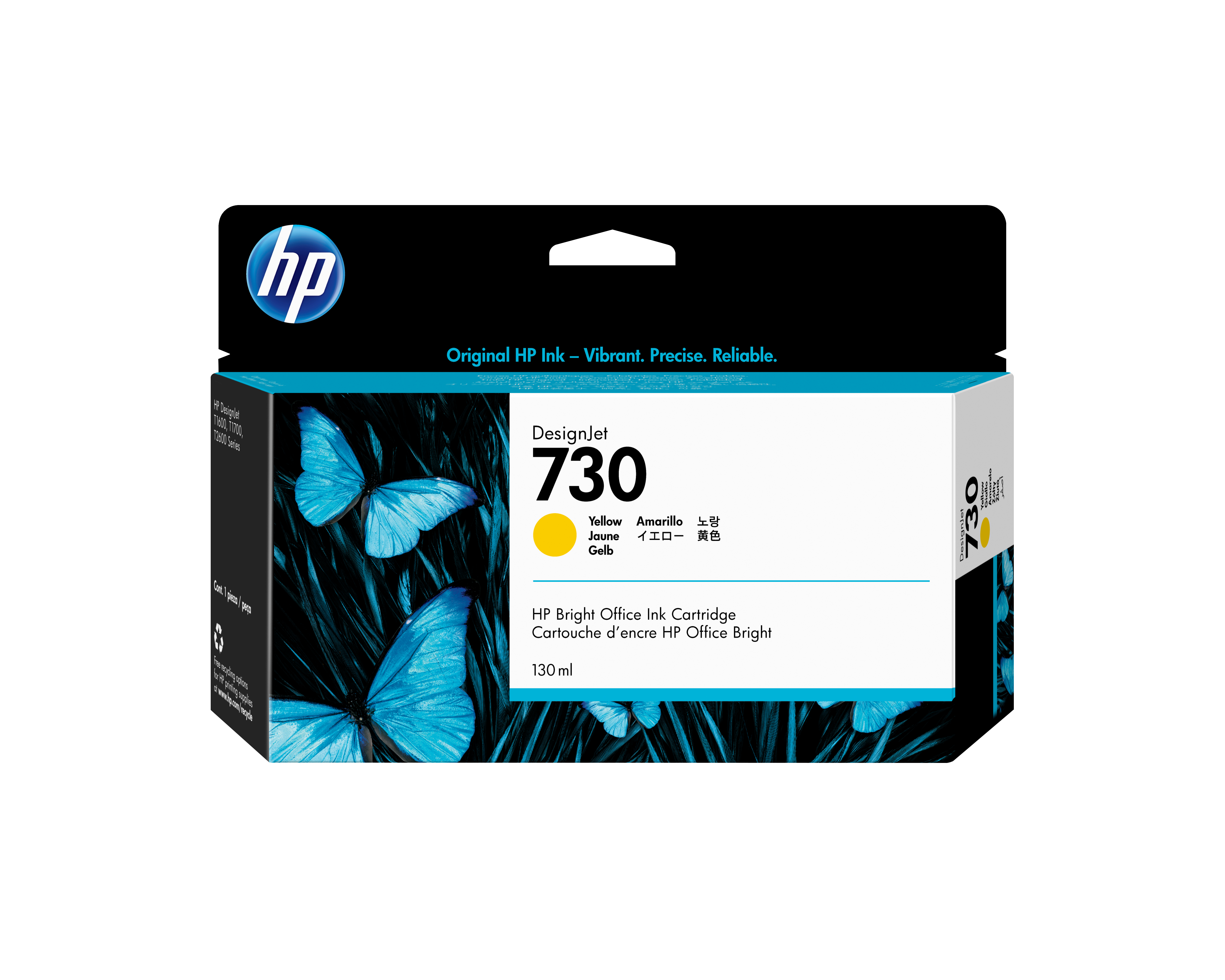 HP 730 130 ml Tinte Gelb