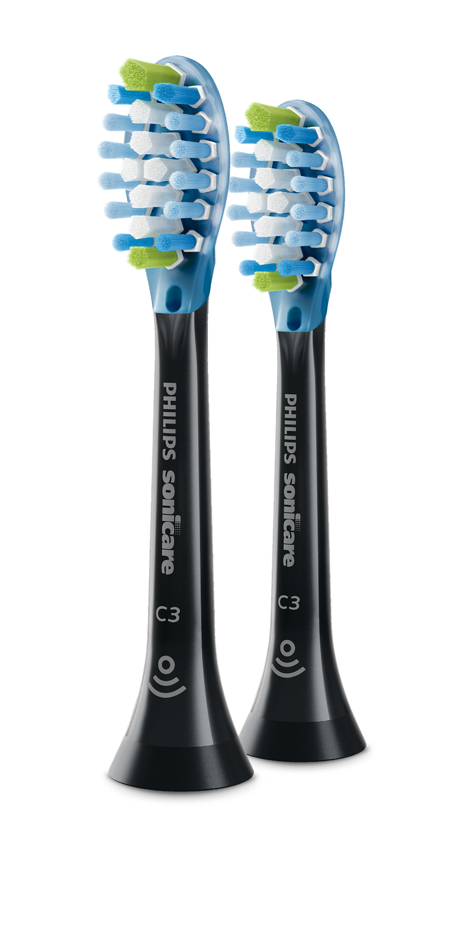 Sonicare C3 Premium Plaque Defence HX9042/88, 2er, Aufsteckbürste