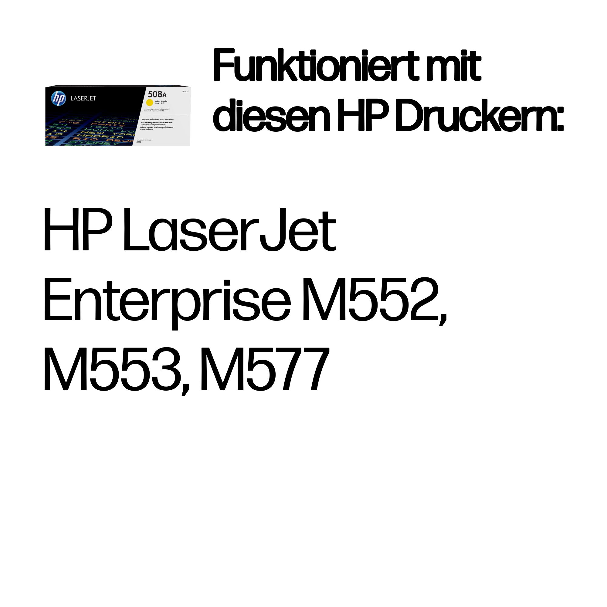 HP 508A (CF362A) gelb Tonerkartusche