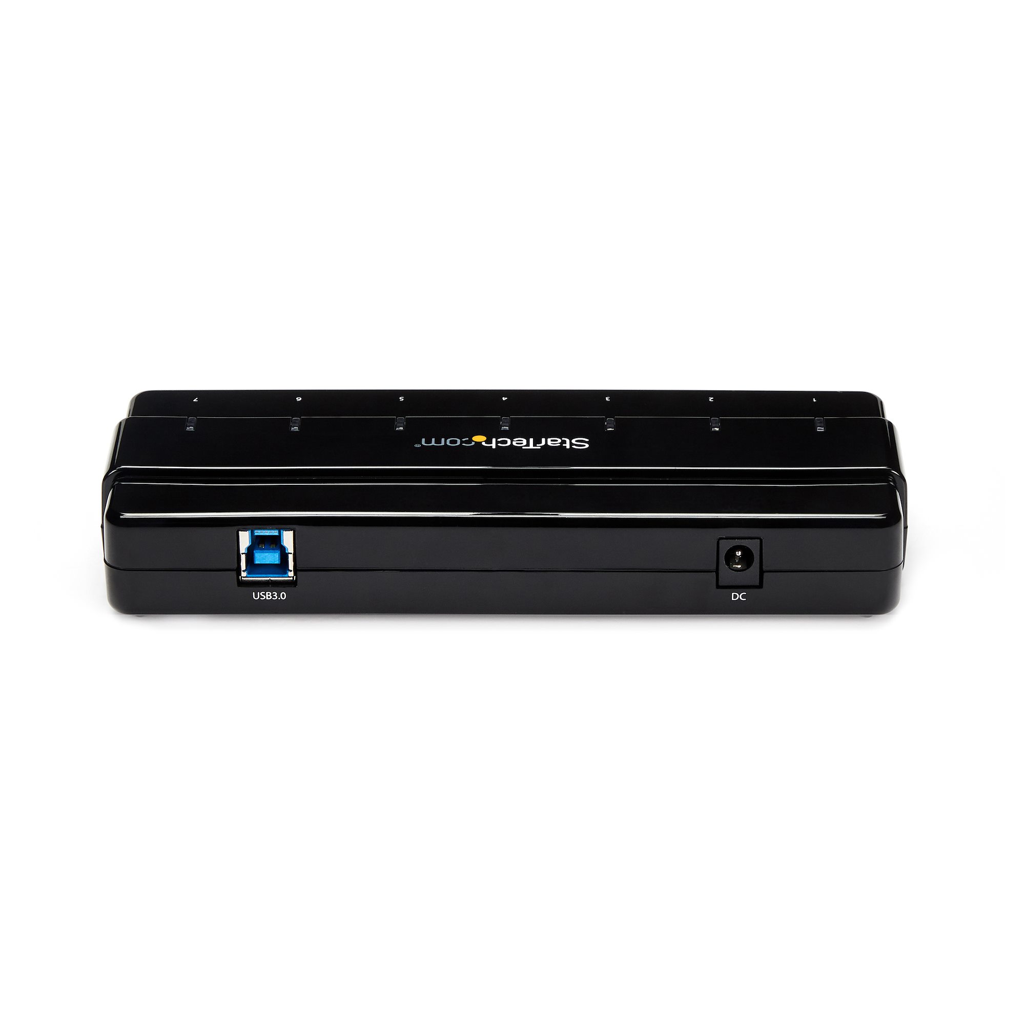 StarTech.com 7 Port USB 3.0 Hub mit Adapter Schwarz