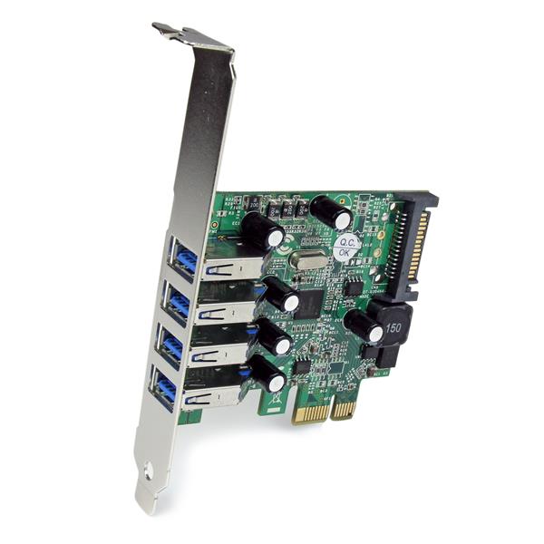 STARTECH.COM PEXUSB3S4V 4 Port PCI Express USB 3.0 Card