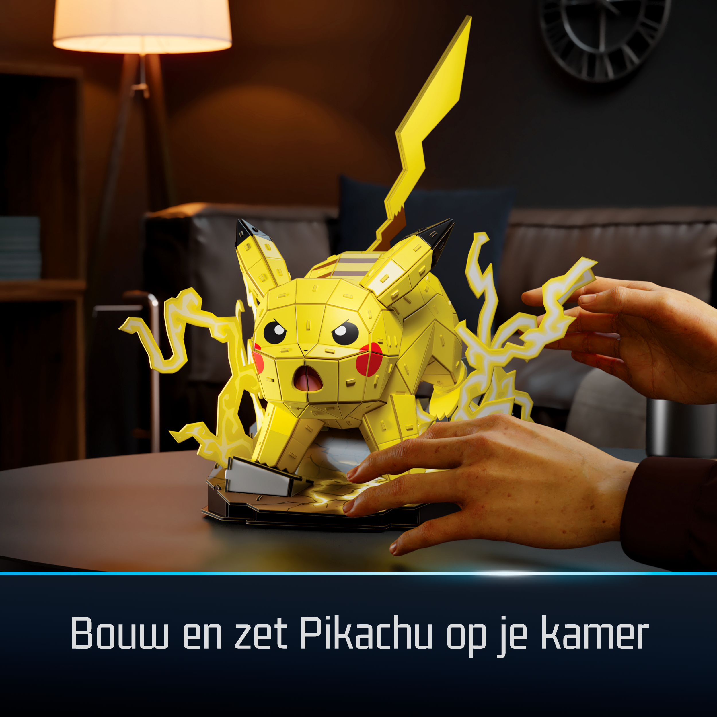 4D Build - Pokémon Pikachu, Modellbau