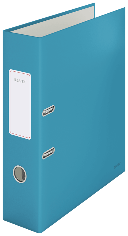 LEITZ Cosy Soft-Touch Ordner sanftes blau Karton 8,0 cm DIN A4, 1 St.
