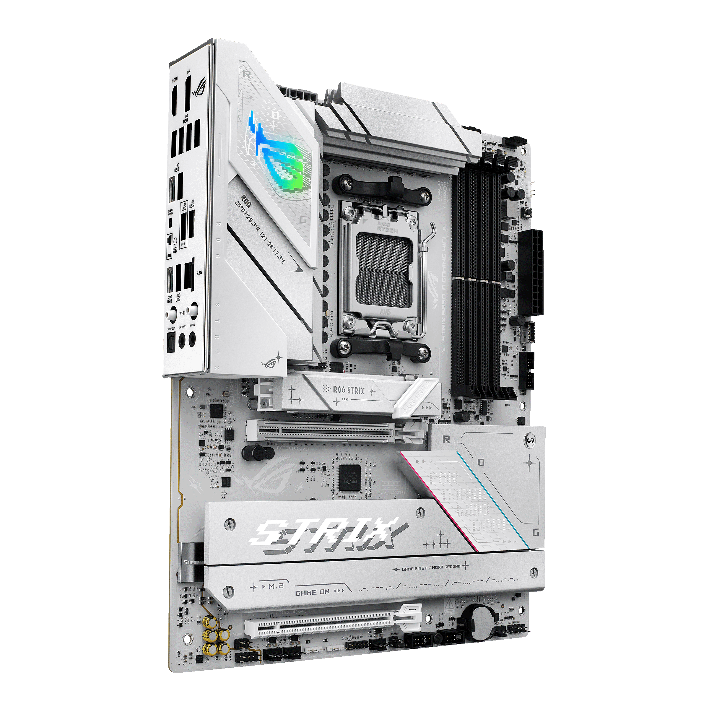ASUS ROG STRIX B850-A GAMING WIFI AM5 DDR5 ATX MB 1xHDMI 1xDP 4xM.2 2xSATA