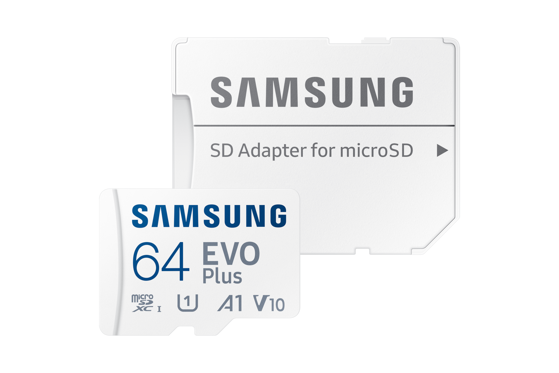 SAMSUNG Speicherkarte microSD EVO PLUS (2024), 64 GB, 1 St.