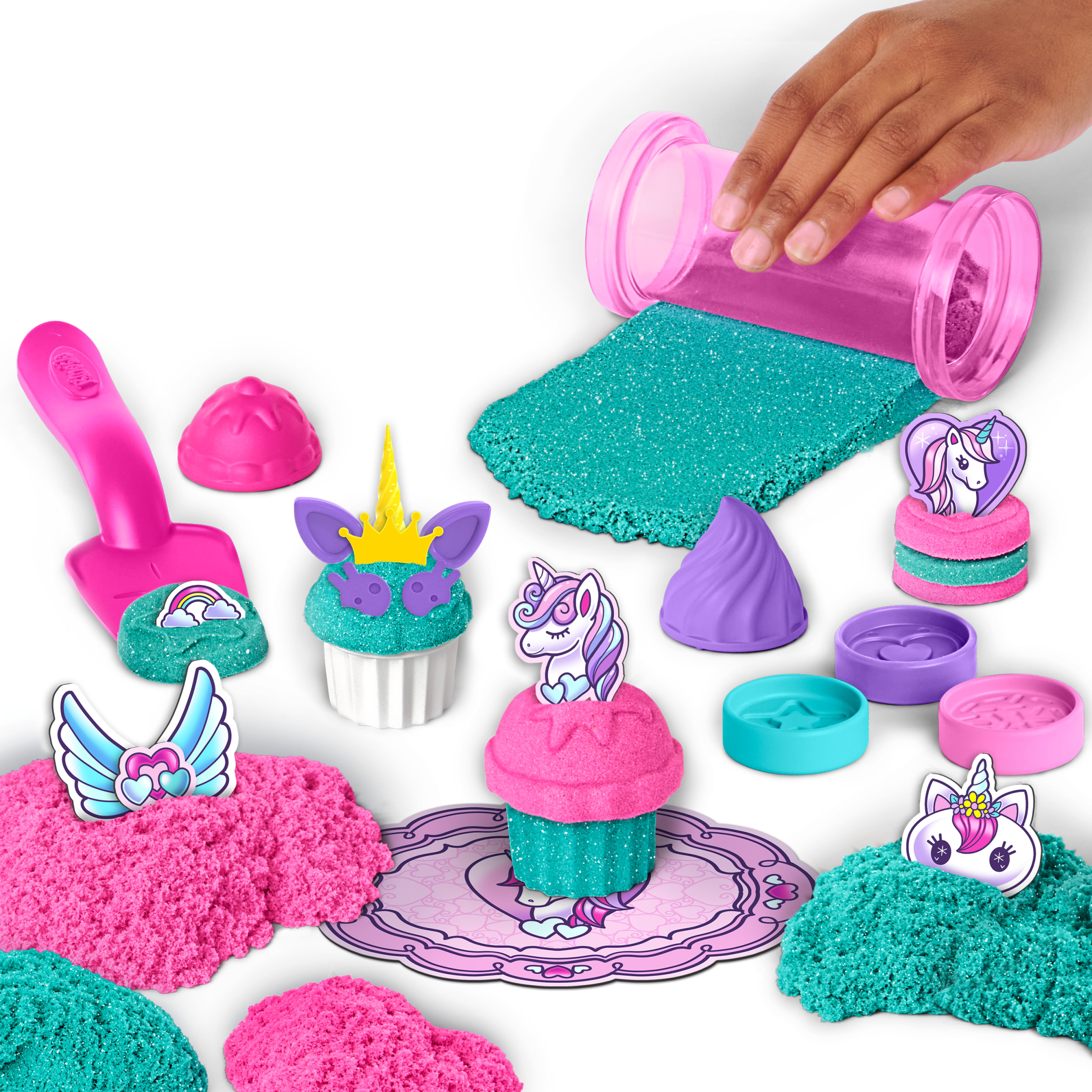 Kinetic Sand - Einhorn Back Set, Spielsand