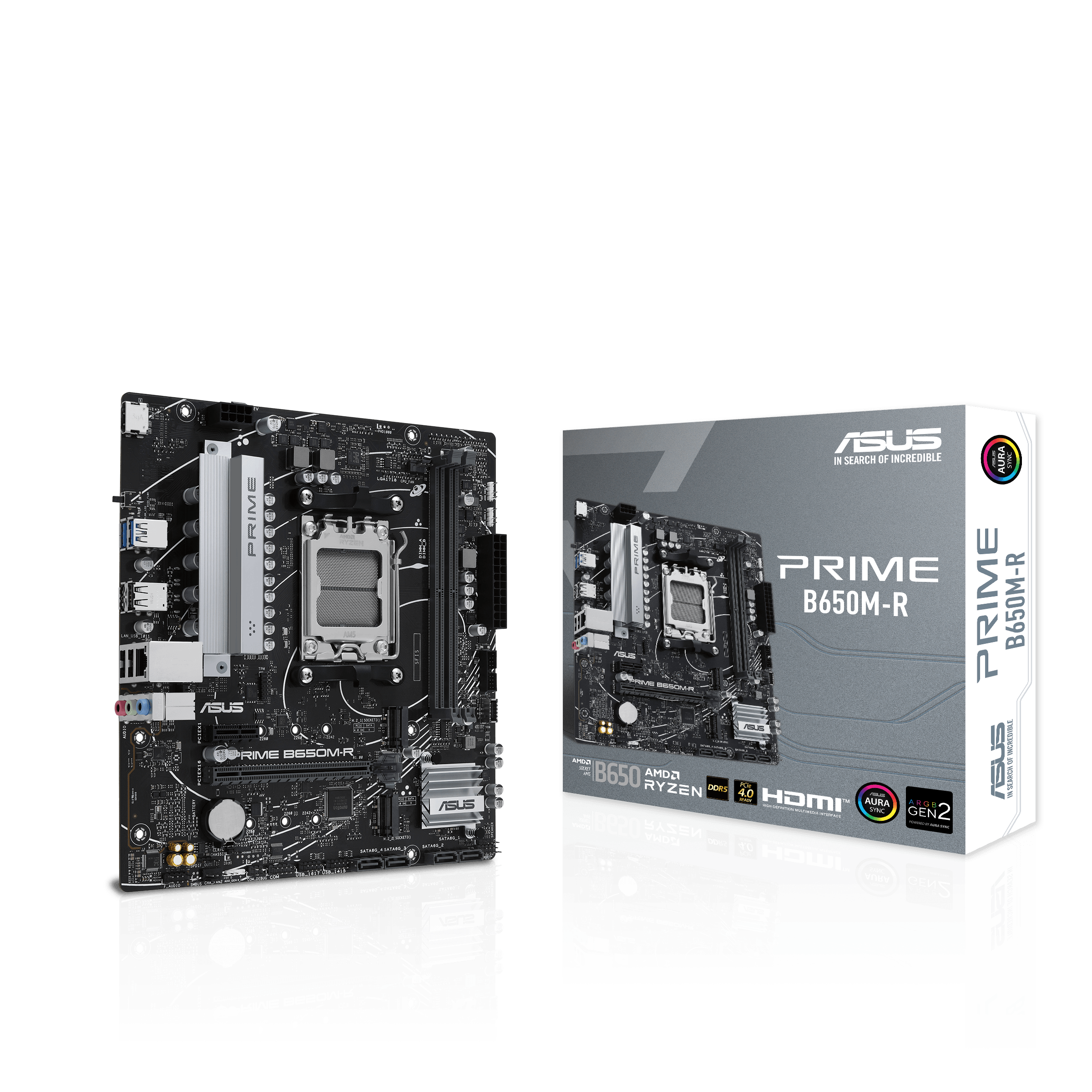 ASUS PRIME B650M-R D5 AM5 2xDDR4 4xSATA 2xM.2