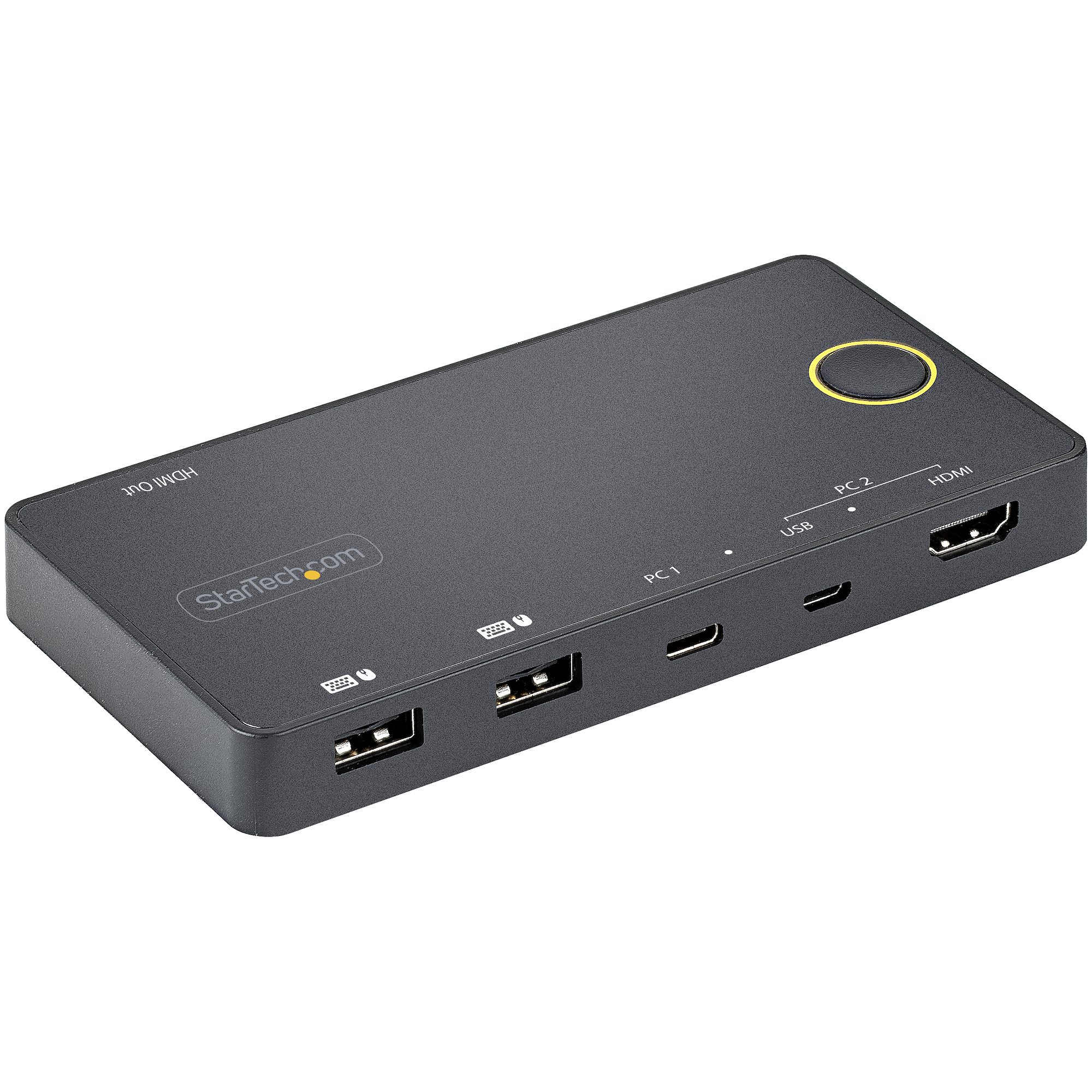 2 PORT HYBRID USB-C KVM SWITCH KVM SWITCH - 4K 60HZ HDMI 2.0