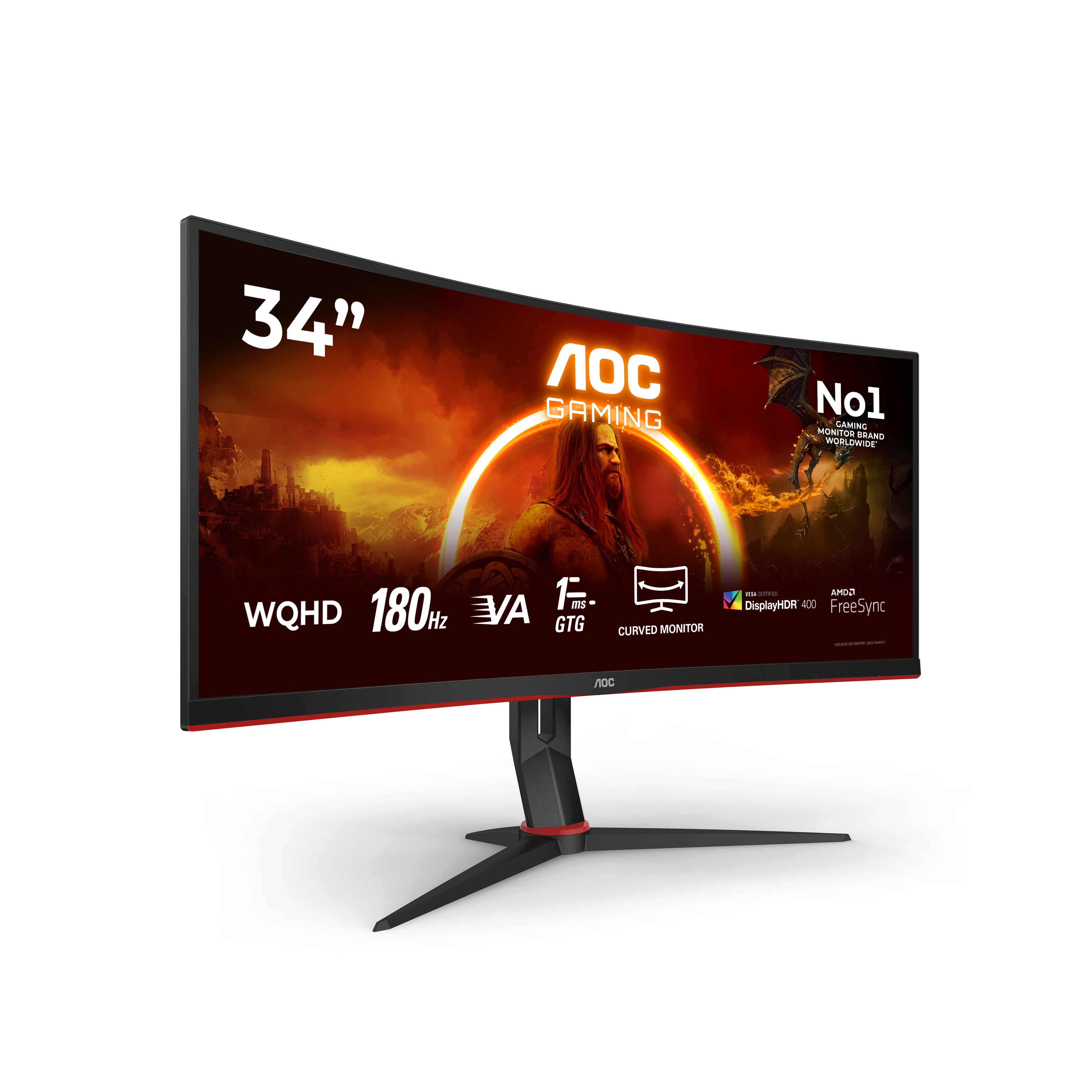 CU34G2XP/BK, Gaming-Monitor