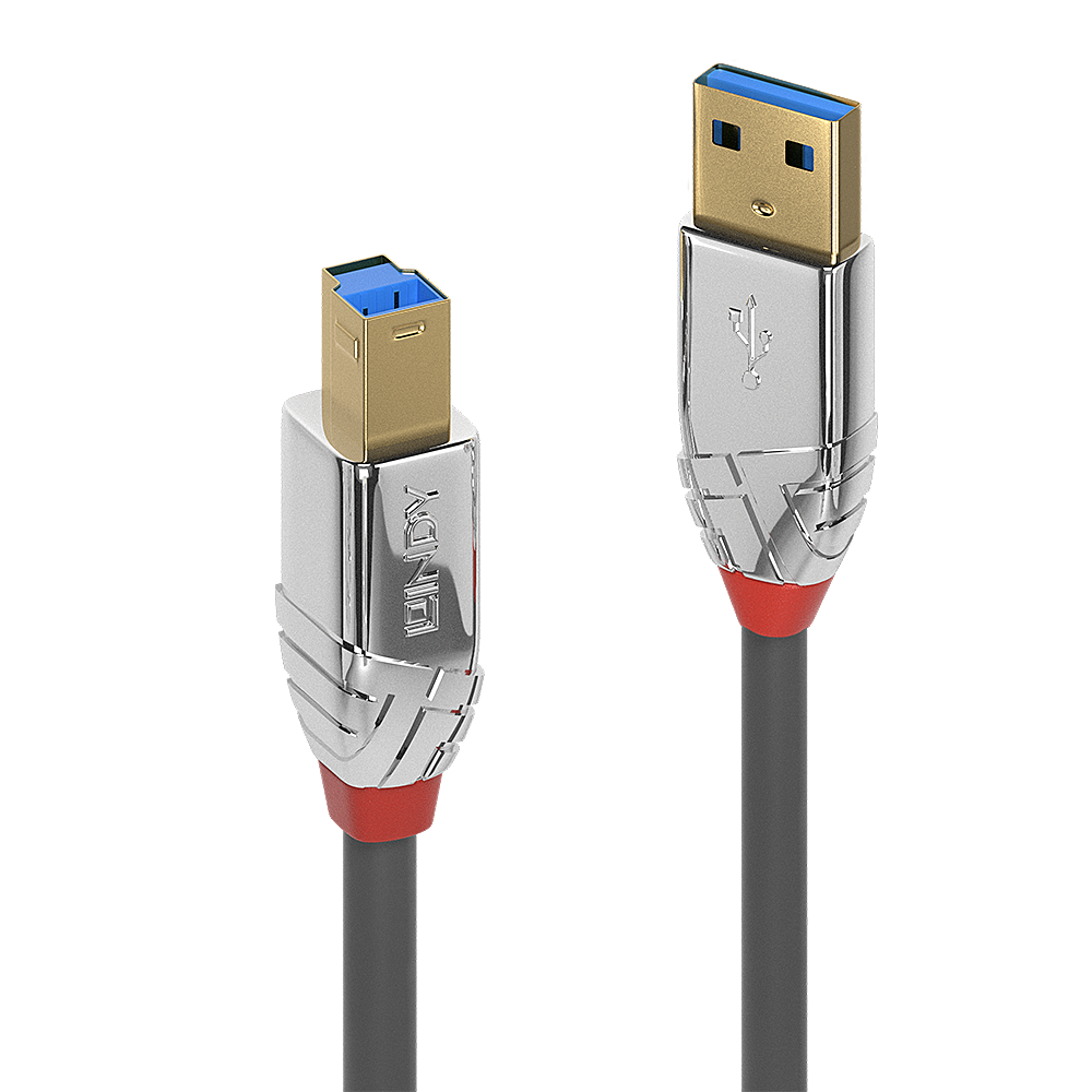 LINDY USB 3.0 Kabel Typ A/B Cromo Line M/M 2m