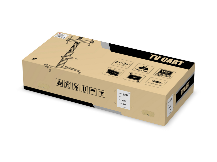 Equip Bodenstandhalter 37-70/1TFT 50kg 90°Rotat. LFD si lite Retail