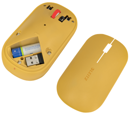 LEITZ Cosy Maus kabellos gelb