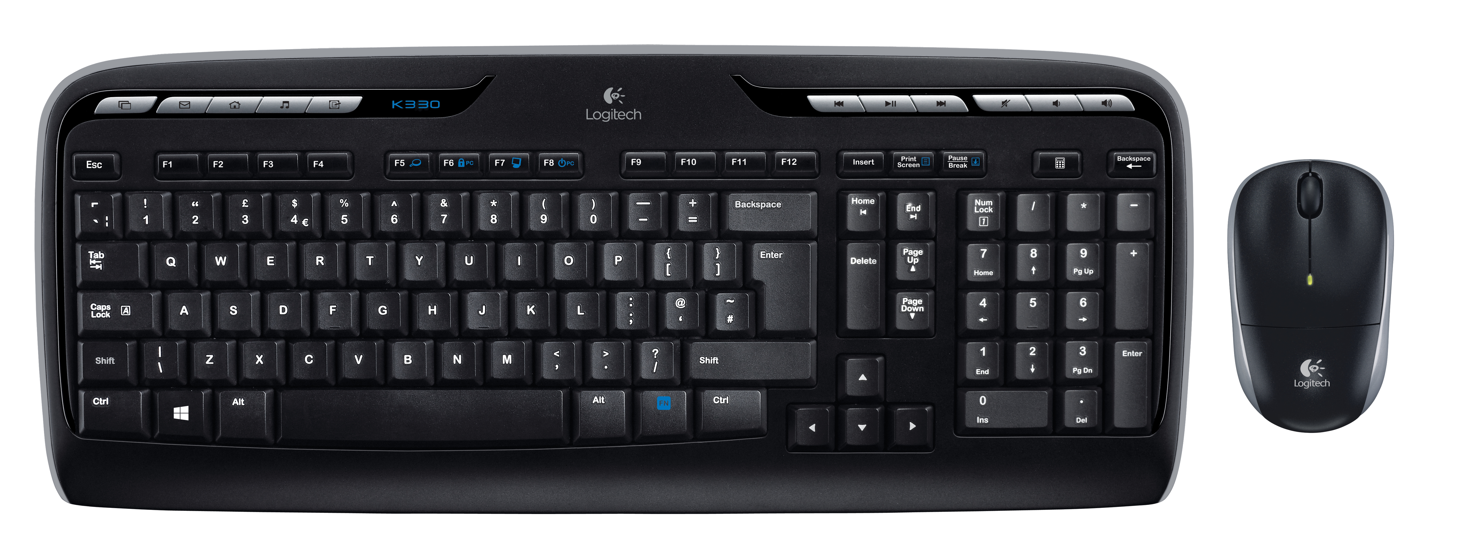 LGN Logitech MK330 Wireless Desktopset US Layout