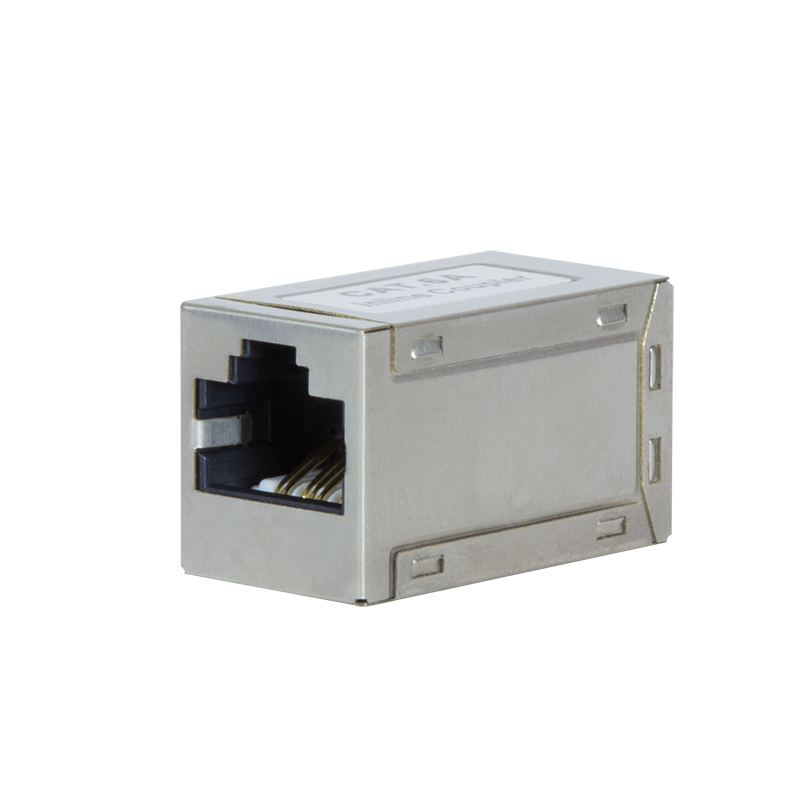 Logilink Patchkabelverbinder 1:1 Cat.6A STP, Metallgehäuse