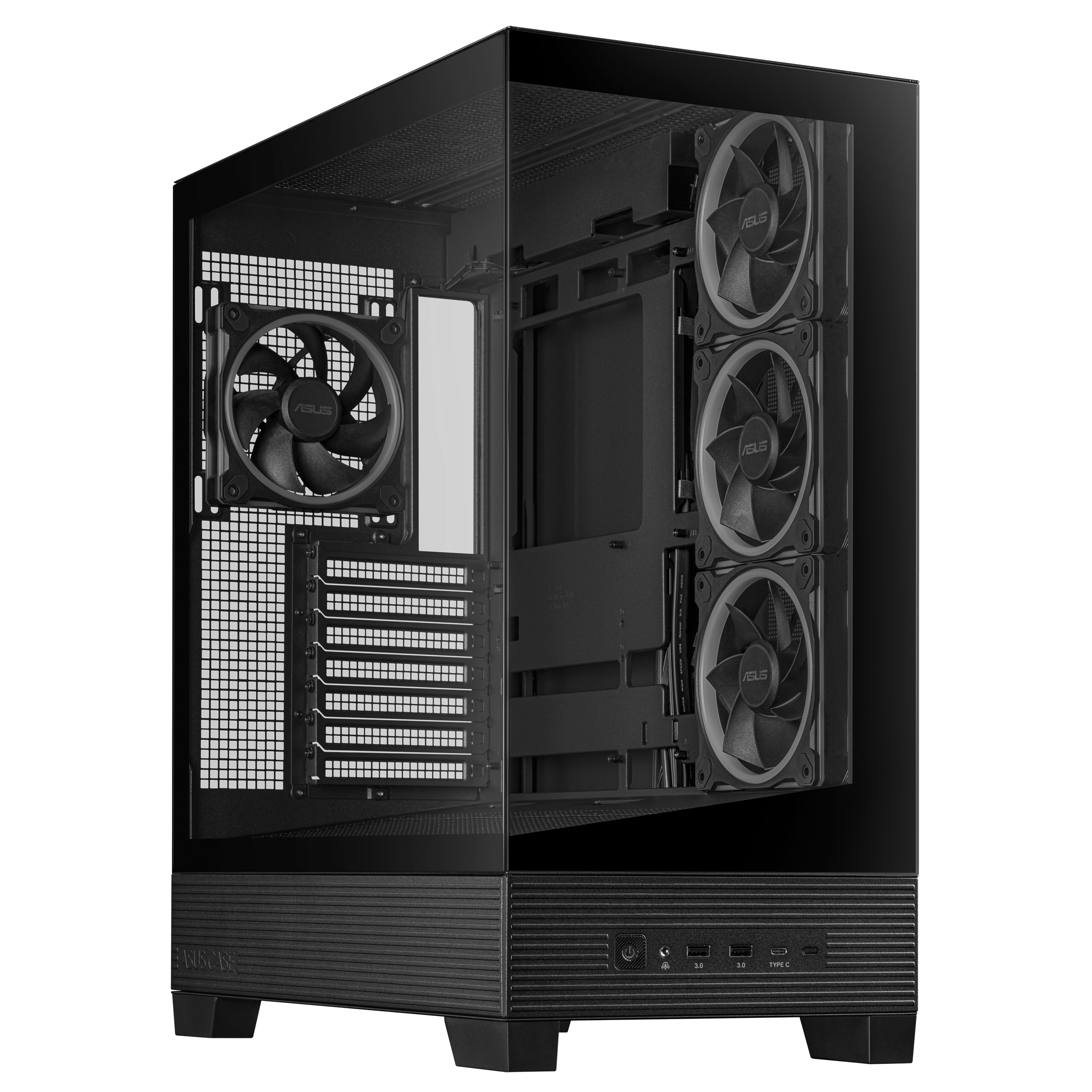 ASUS GEH A31 PLUS TG ARGB BLACK