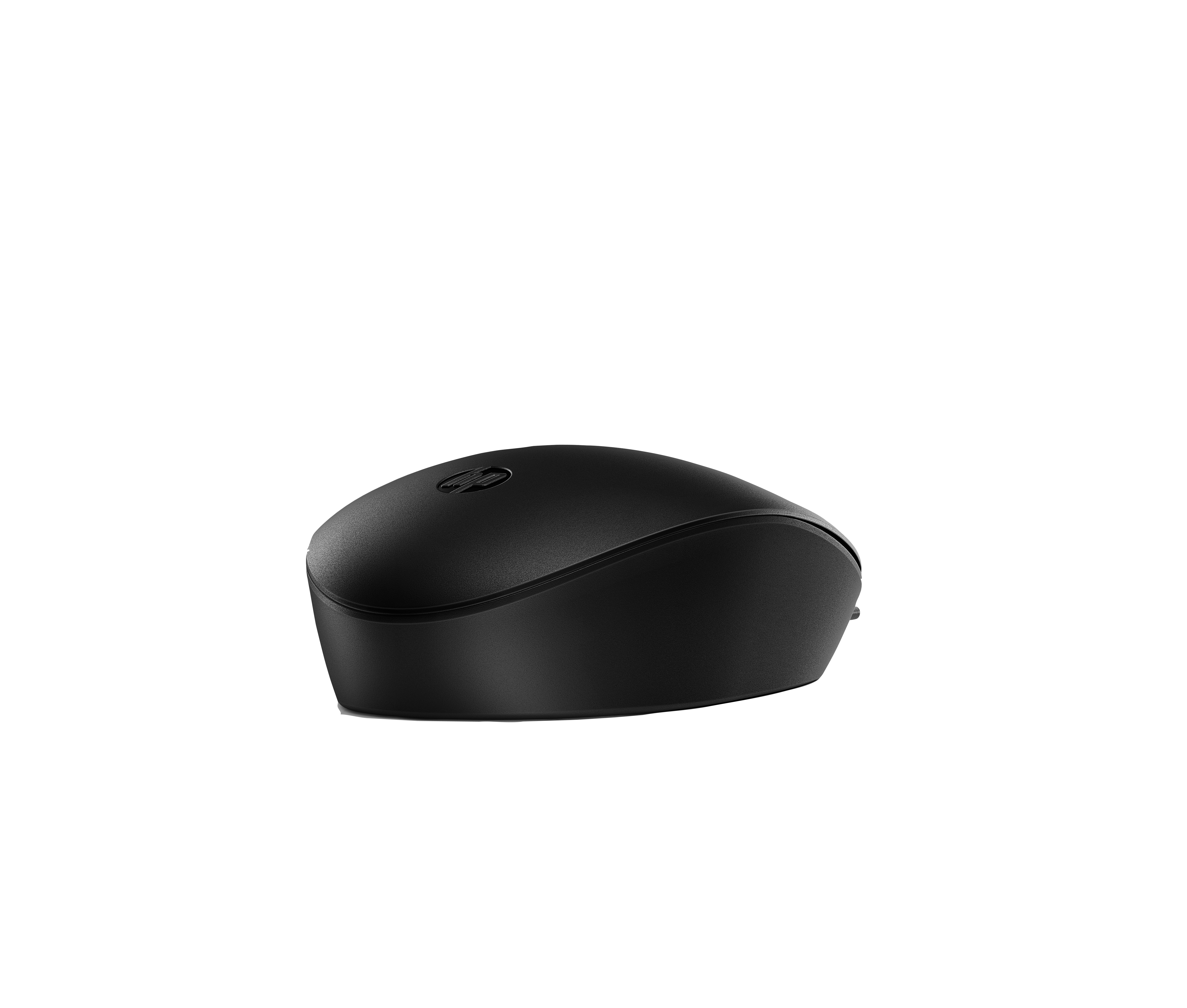 HP Maus 125 Kabelgebunden USB-A 3-Tasten Schwarz