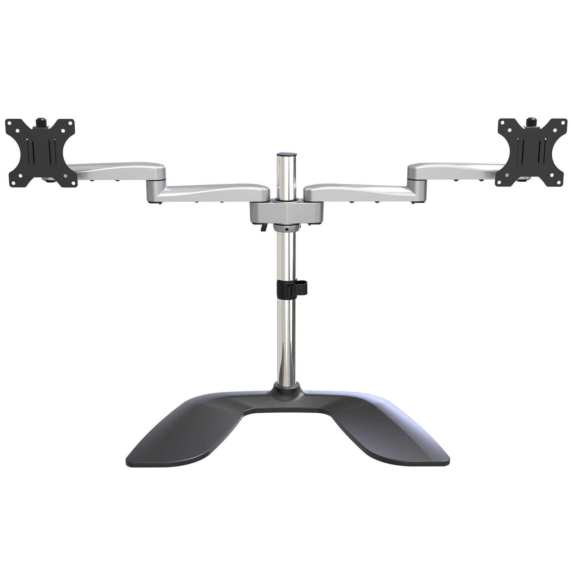 DUAL MONITOR STAND 32IN MONITORS-ARTICULATING ARMS