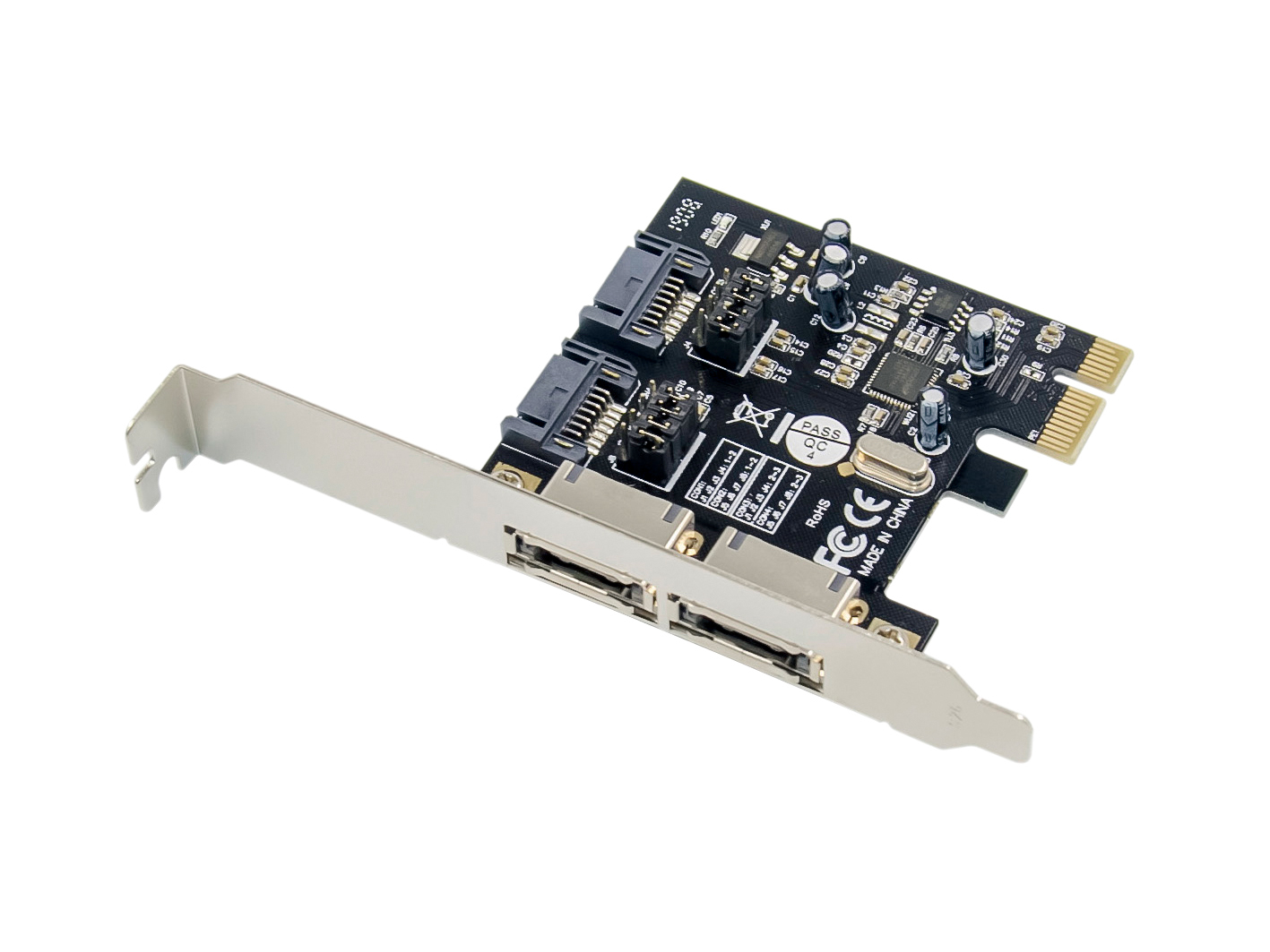 CONCEPTRONIC SATA 1xPCIe Card 2xeSATA/2xiSATA 6Gbps