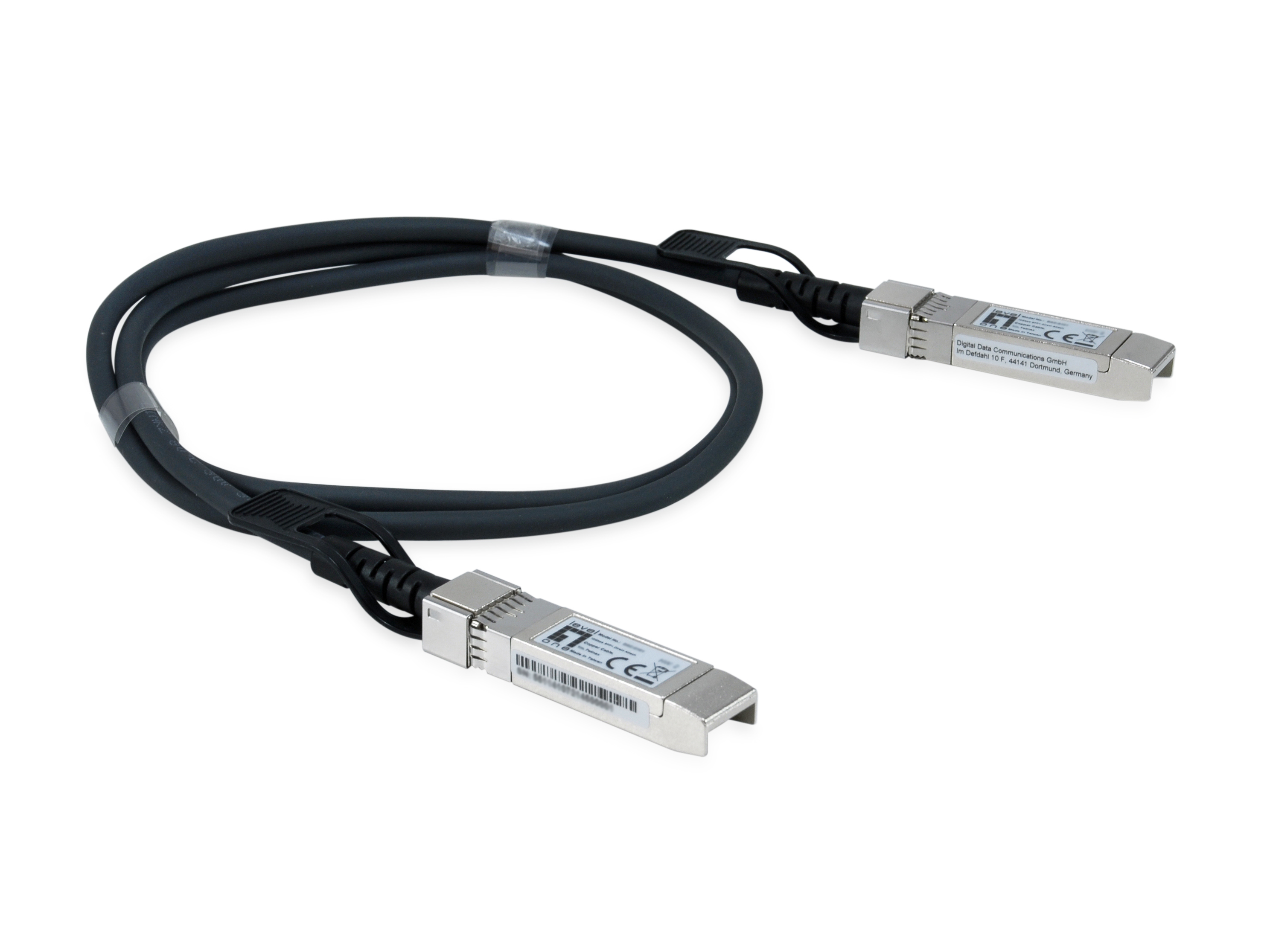 LevelOne SFP+ Kupferkabel Direct Attach 10Gbps Twinax 2.00m