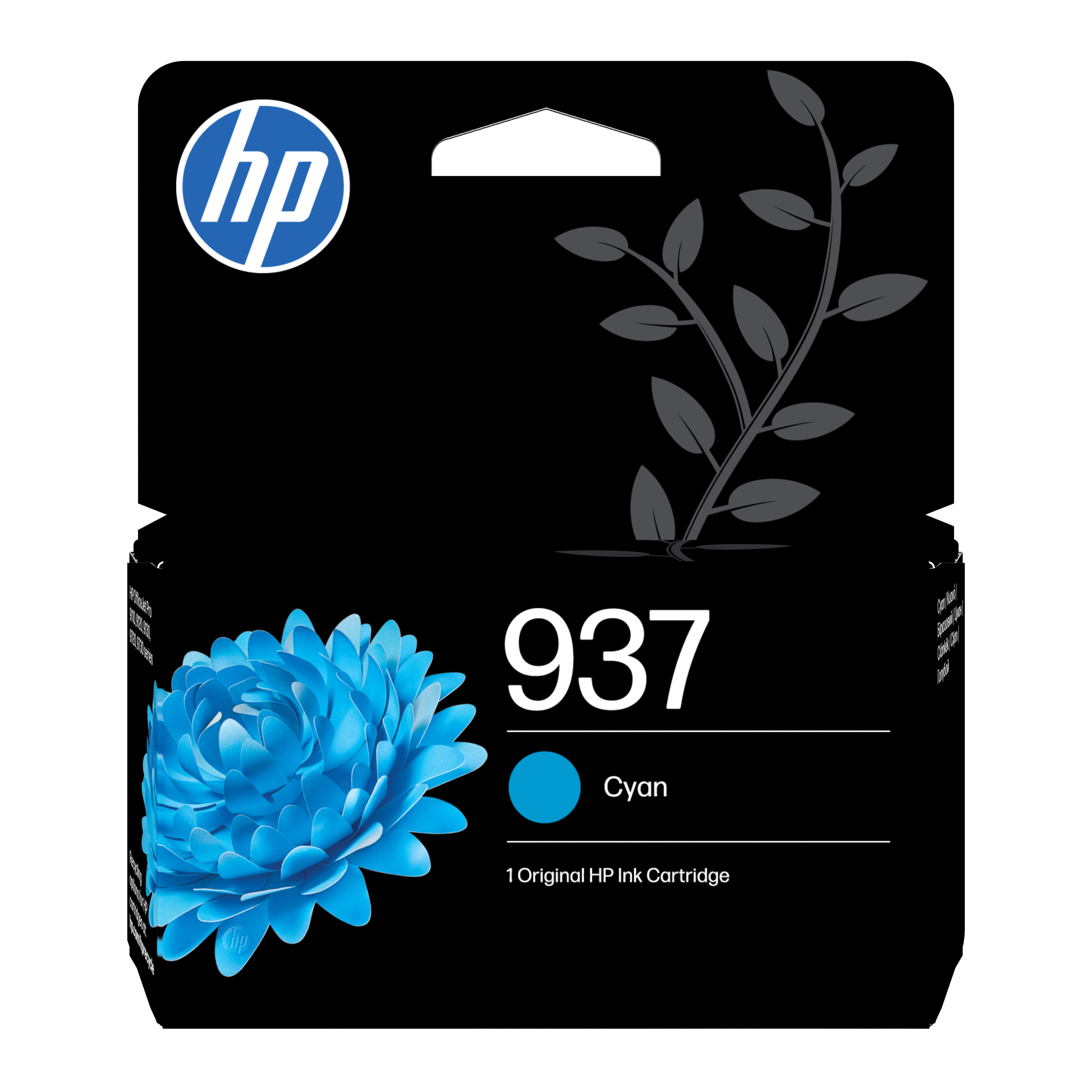 HP 937(4S6W2NE) cyan Druckerpatrone