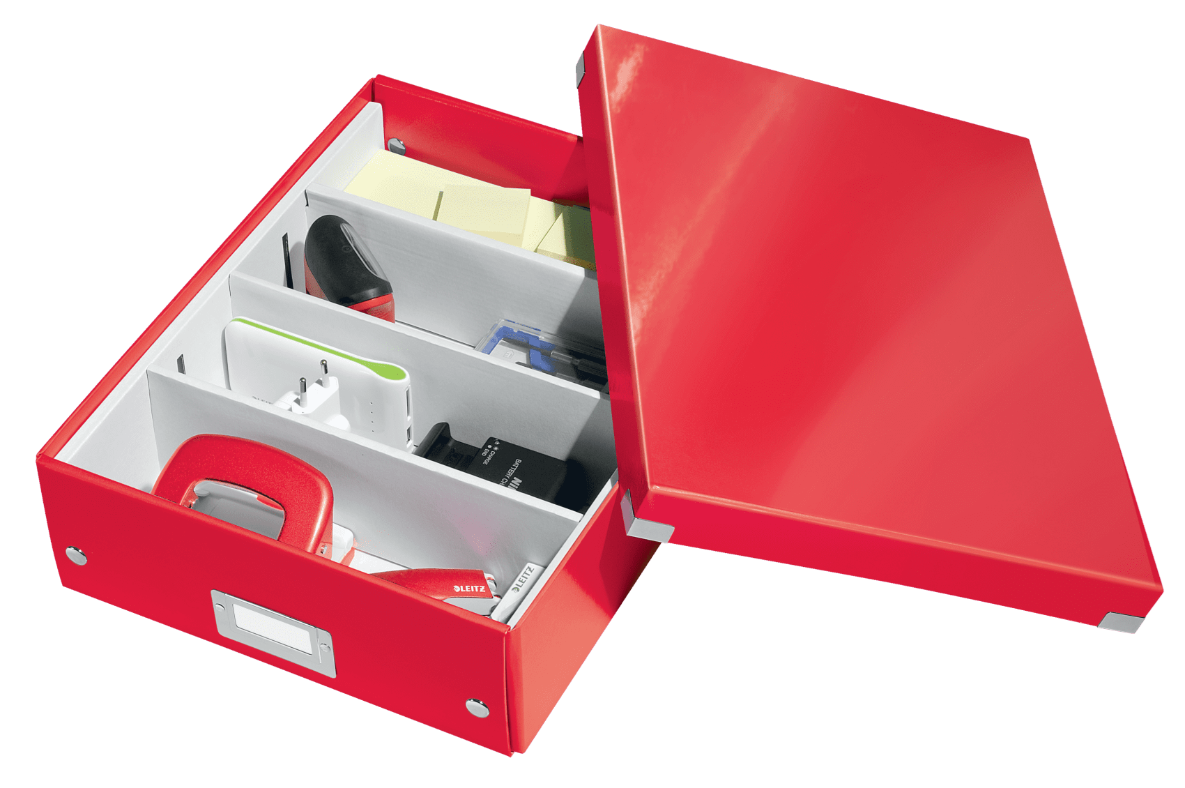 LEITZ Click & Store Aufbewahrungsbox 900 Blatt rot 28,0 x 37,0 x 10,0 cm, 1 St.