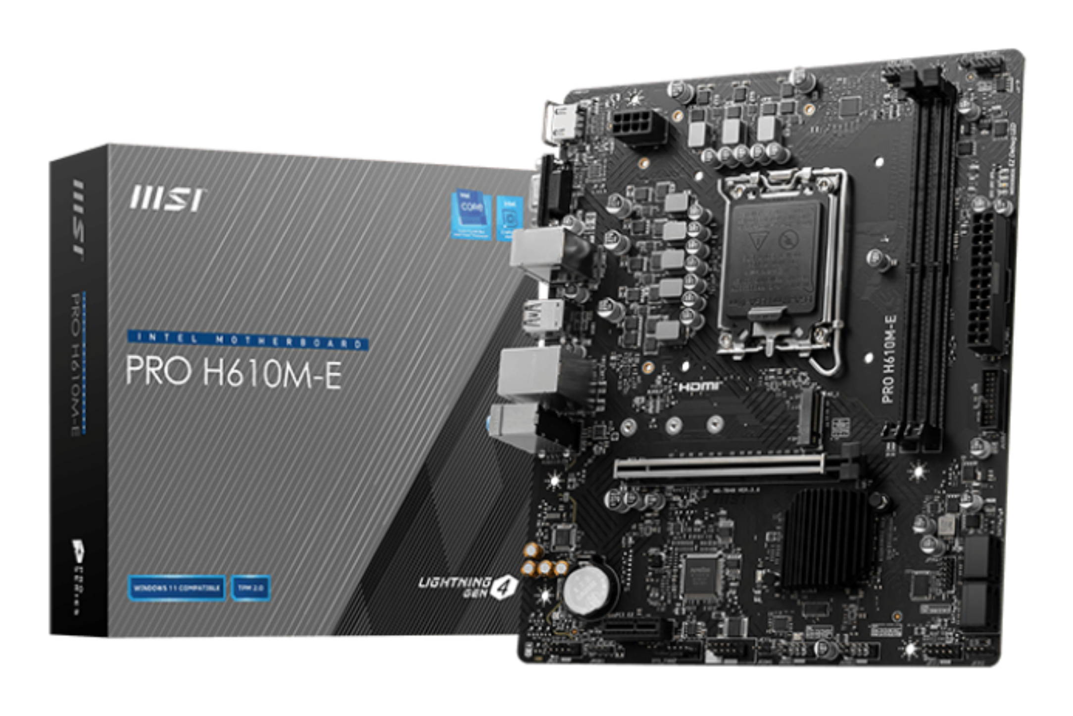 PRO H610M-E, Mainboard