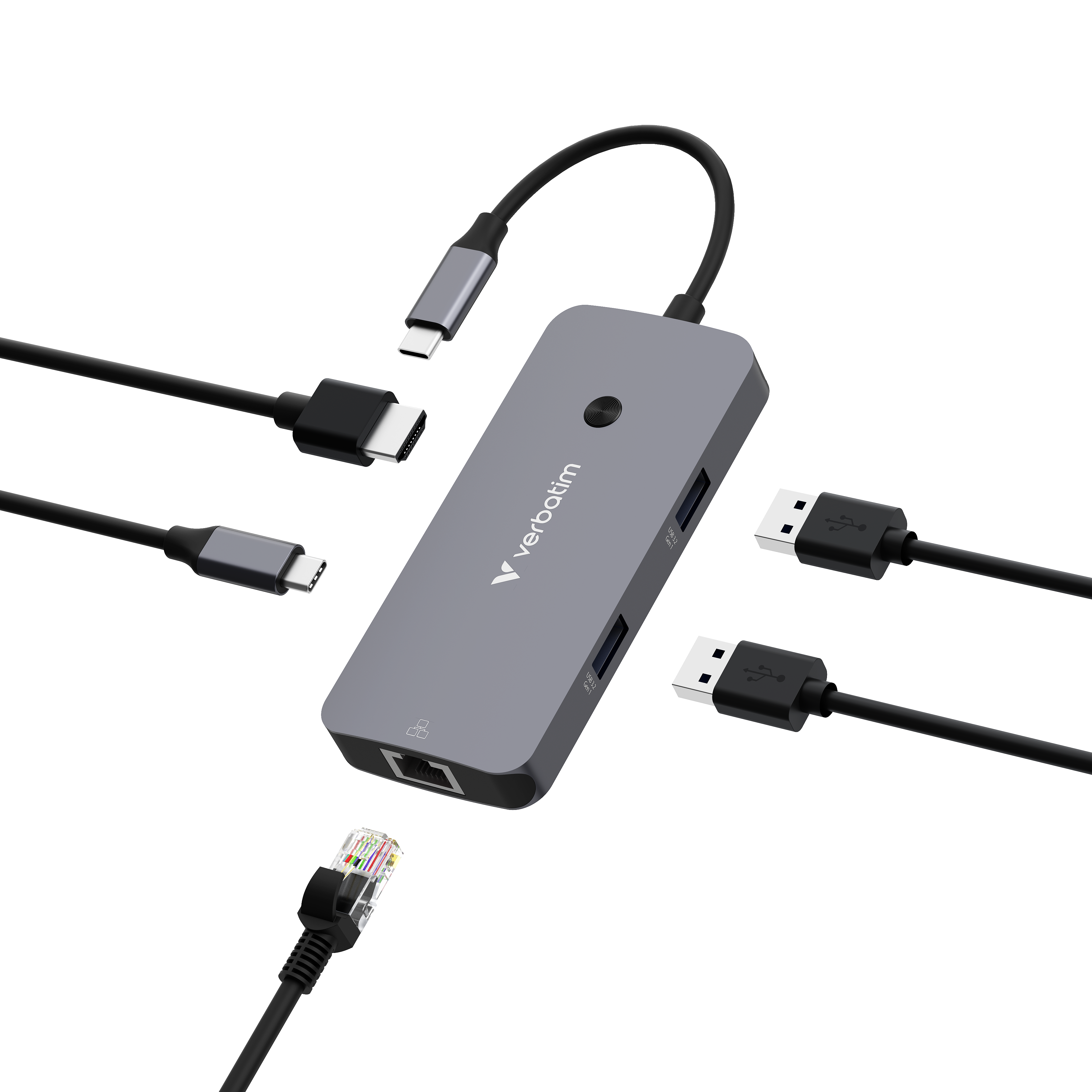 verbatim Multiport-Adapter CMH-05
