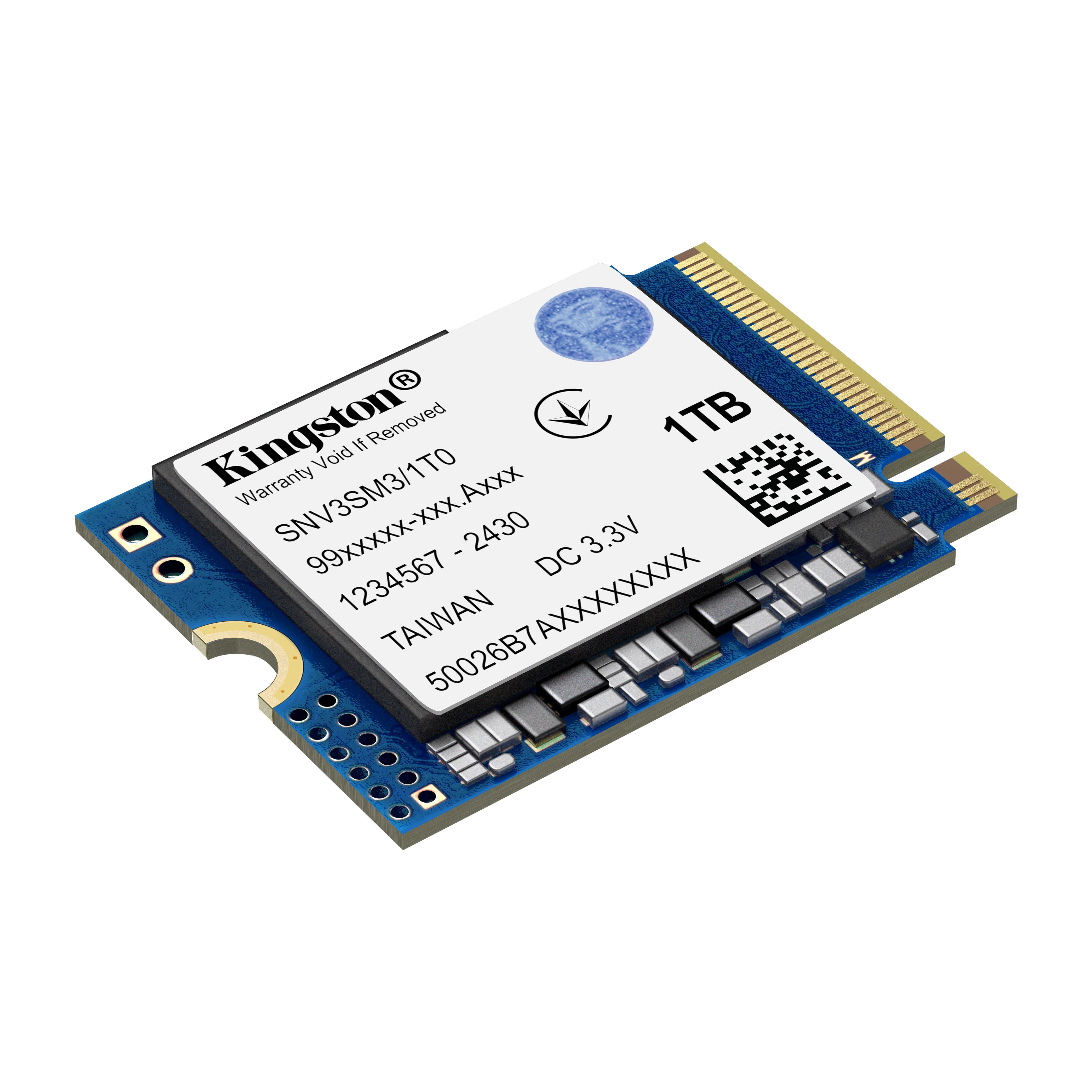 KINGSTON 1000GB NV3 M.2 2230 PCIe 4.0 NVMe SSD