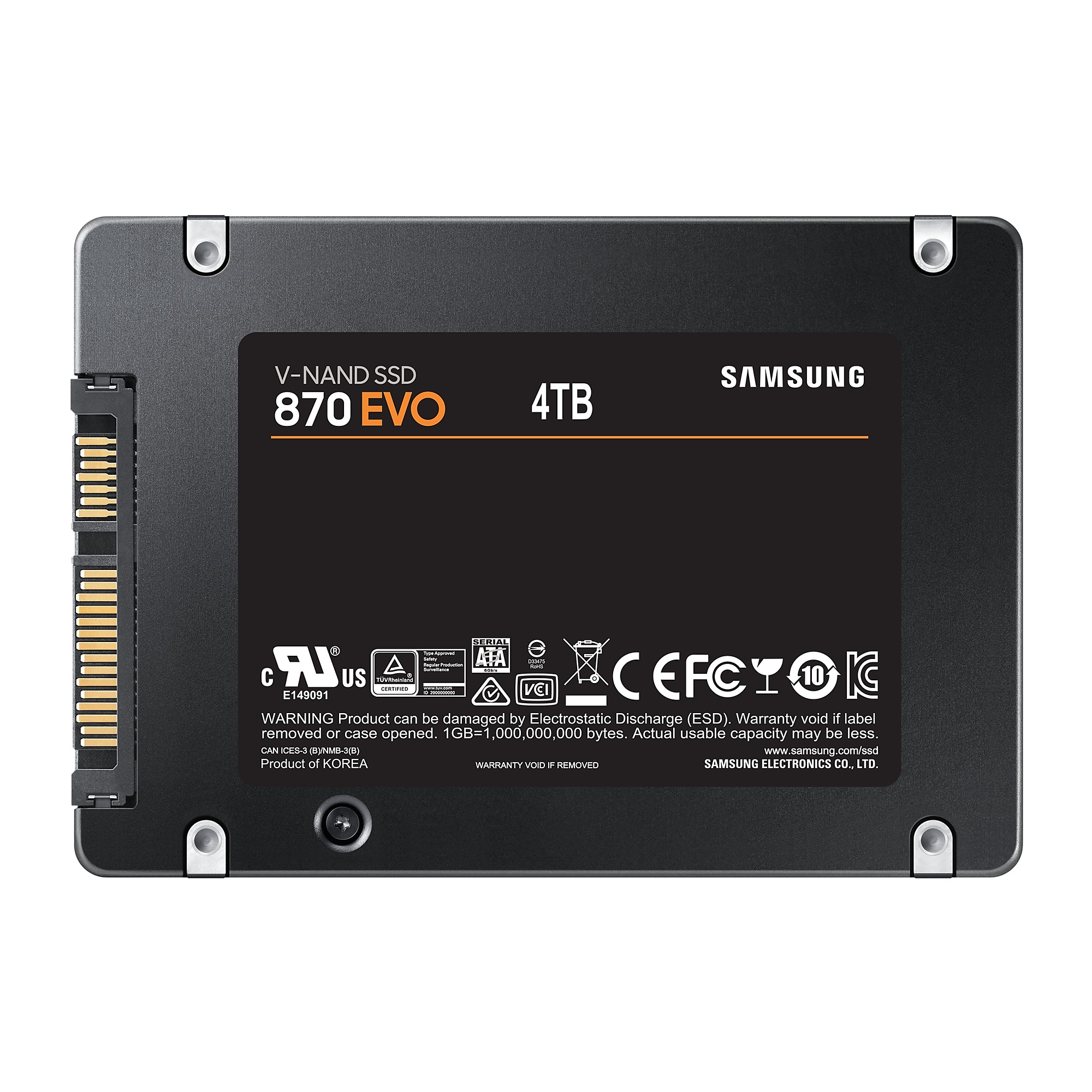 HDSSD 2.5 (Sata) 4TB Samsung 870 EVO Basic