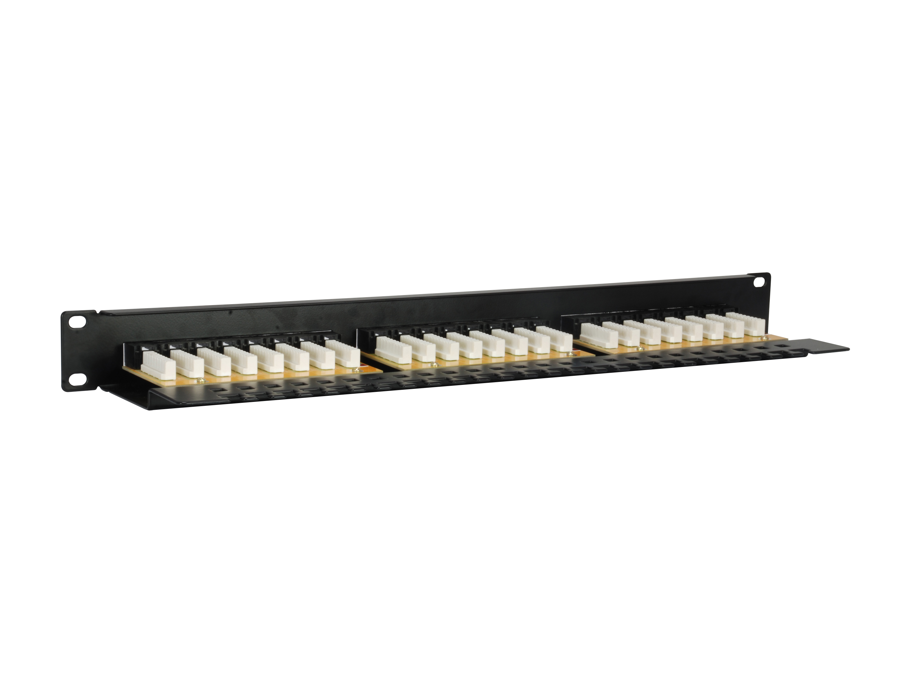 Equip 19 Patchpanel 24xRJ45 Cat6 UTP 1U 250MHz RAL9005