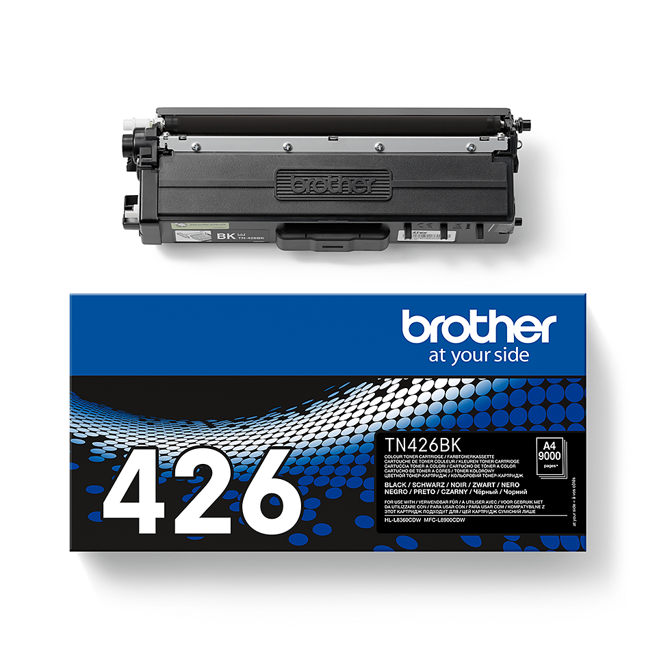BROTHER TN-426BK Tonerkassette Schwarz Super Hohe Kapazität 9.000 seiten für Brother MFC-L8900CDW und HL-L8360CDW