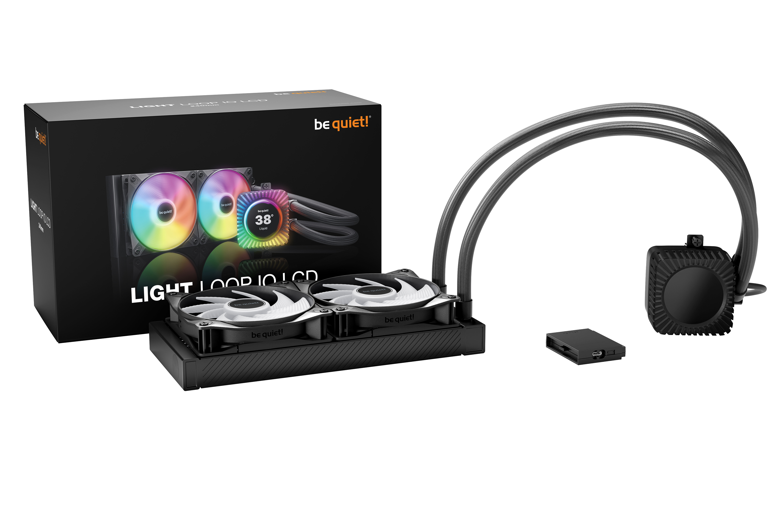 Light Loop IO LCD 240mm, Wasserkühlung