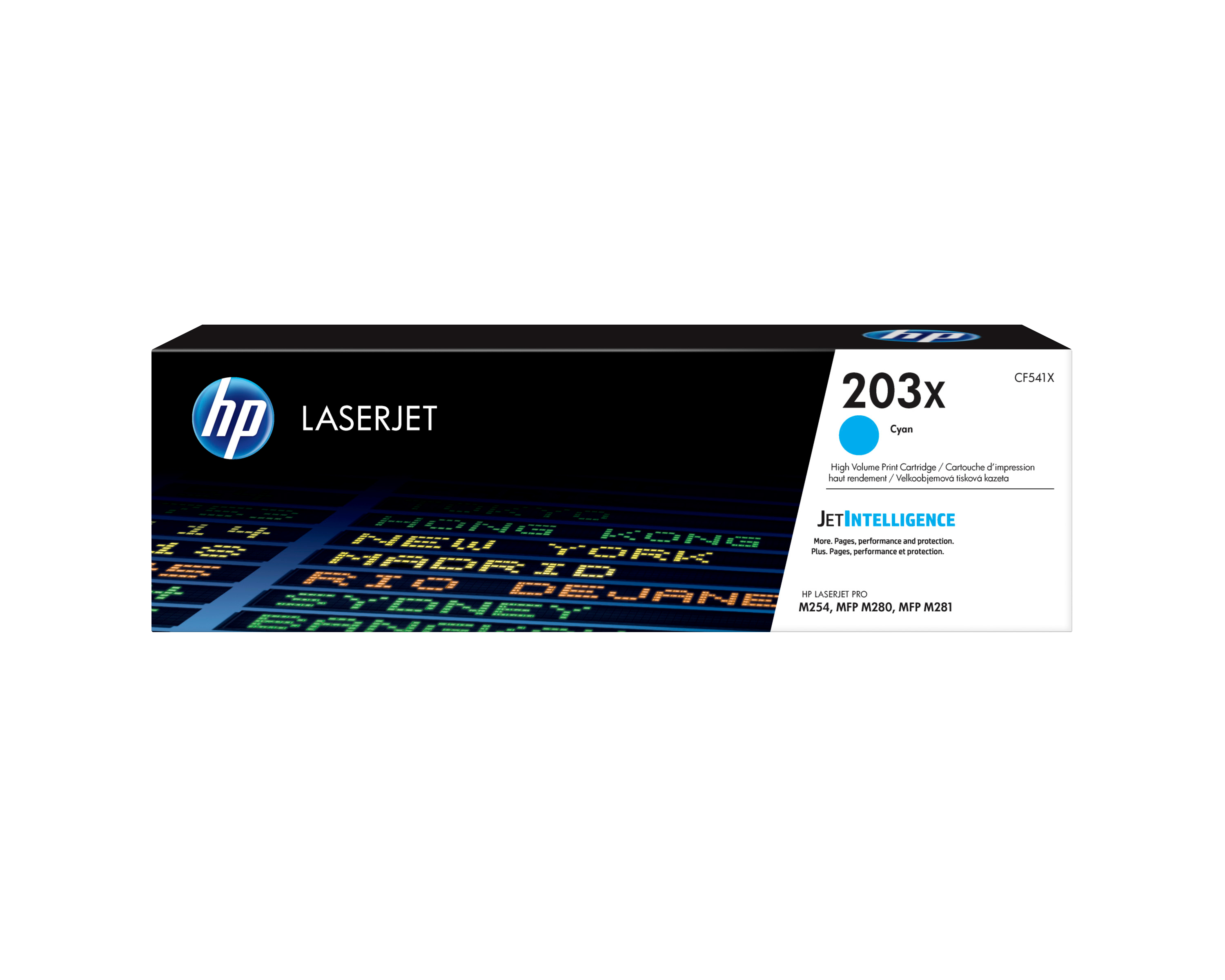 HP 203X Cyan LaserJet Tonerpatrone