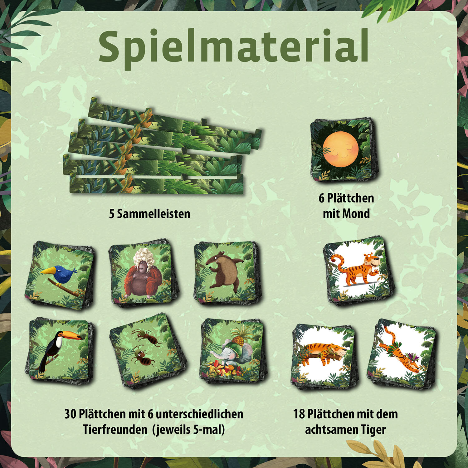 Der achtsame Tiger, Brettspiel
