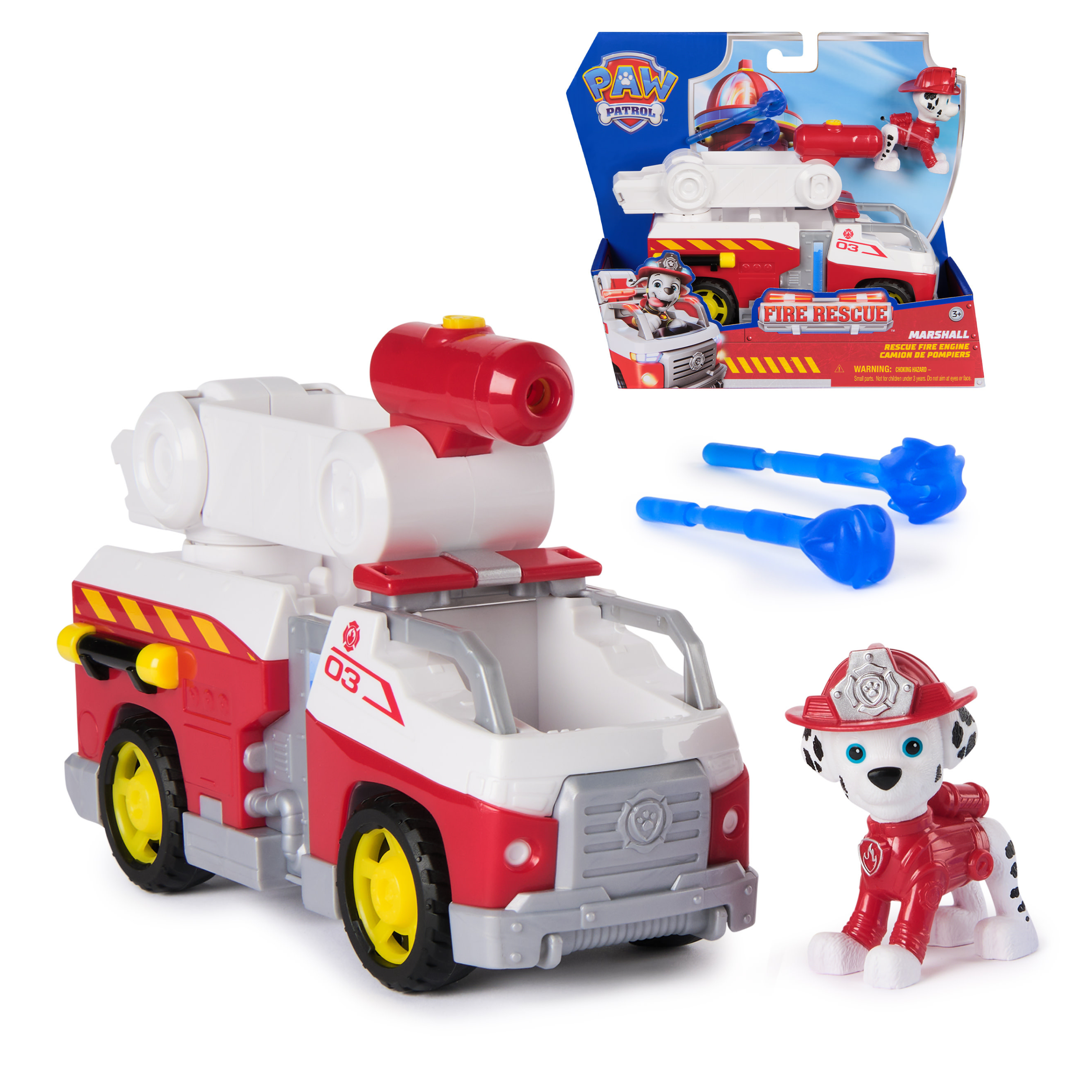 Paw Patrol Fire Rescue - Marshalls Feuerwehr-Fahrzeug, Spielfahrzeug