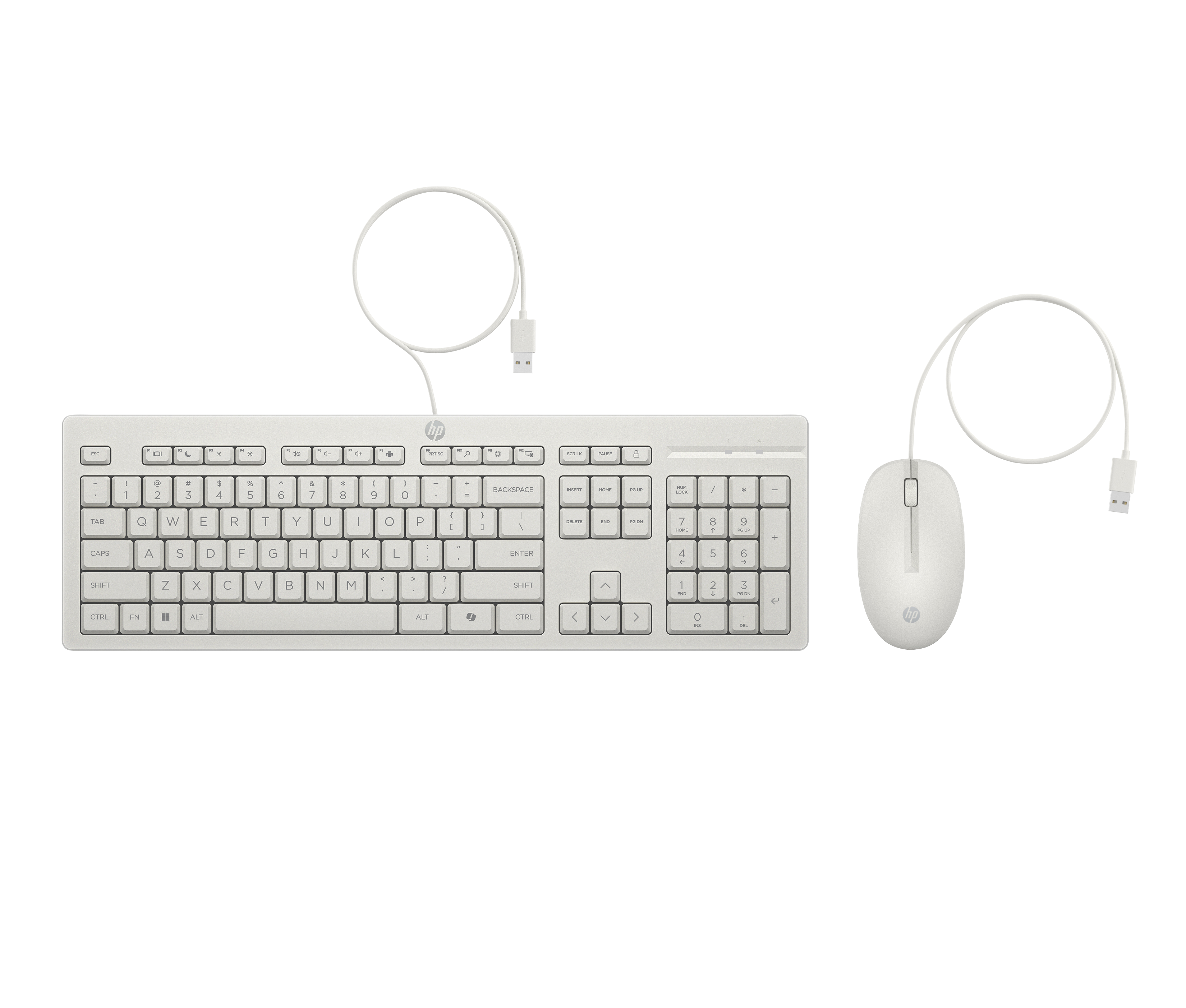 HP 225 WIRED MOUSE AND KB G2 .