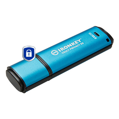 IronKey Vault Privacy 50 512 GB, USB-Stick
