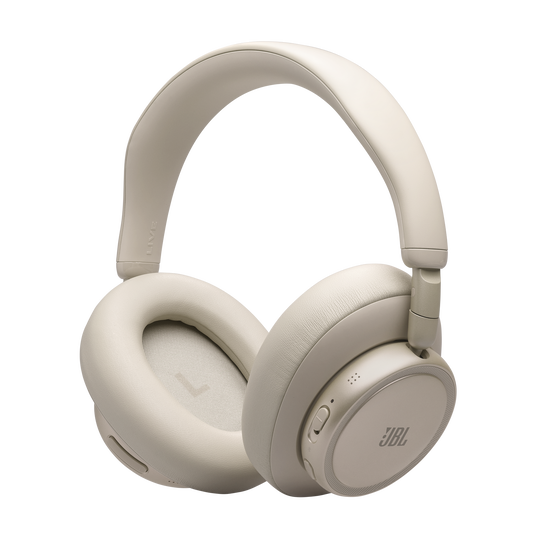 JBL Live 780NC Kabellose Over-Ear-Kopfhörer mit adapt.NC, sand