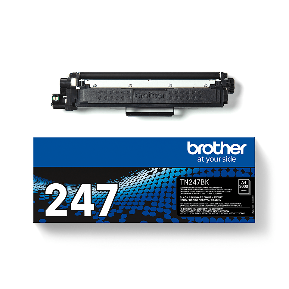 TN-247BK JUMBO TONER BLACK 3K P F/ DCP-L3510CDW L3550CDW