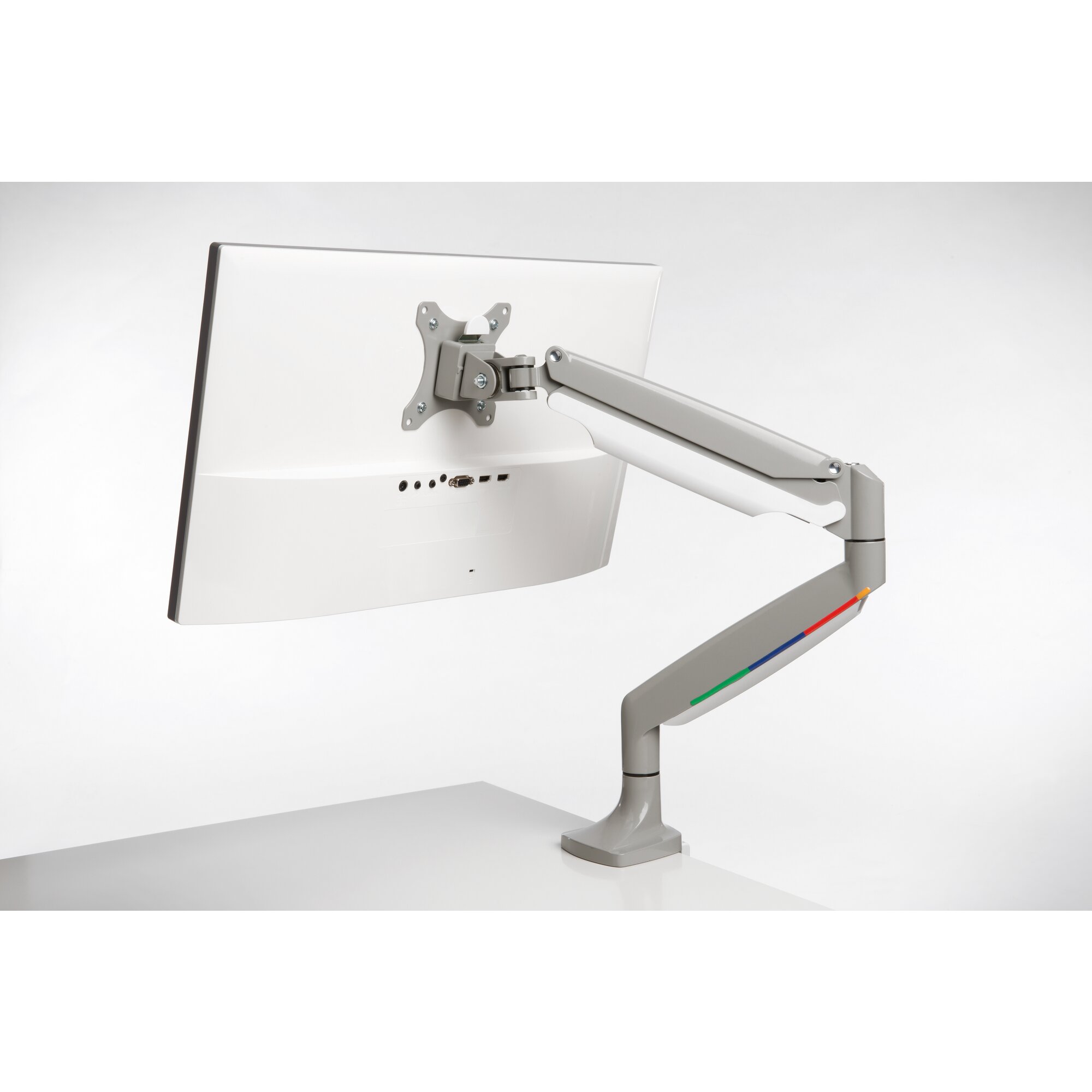 KENSINGTON ONE-TOUCH HEIGHT ADJUSTABLE SINGLE MONITOR ARM