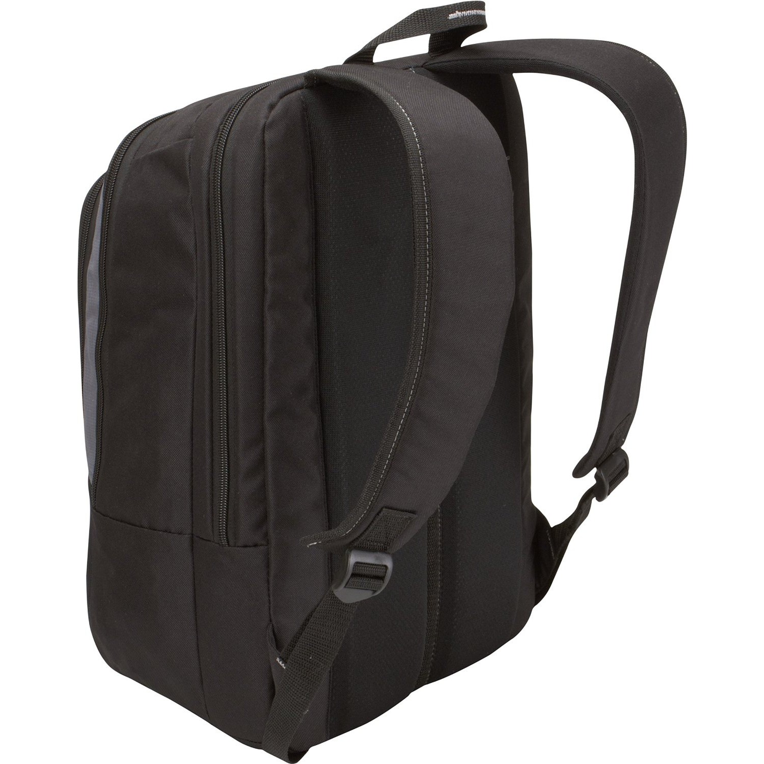 case LOGIC® Laptop-Rucksack Backpack Polyester schwarz, grau 25,2 l bis 43,2 cm (17 Zoll)