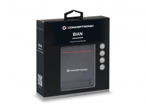CONCEPTRONIC Smart-ID Kartenleser USB-A2.0 schwarz